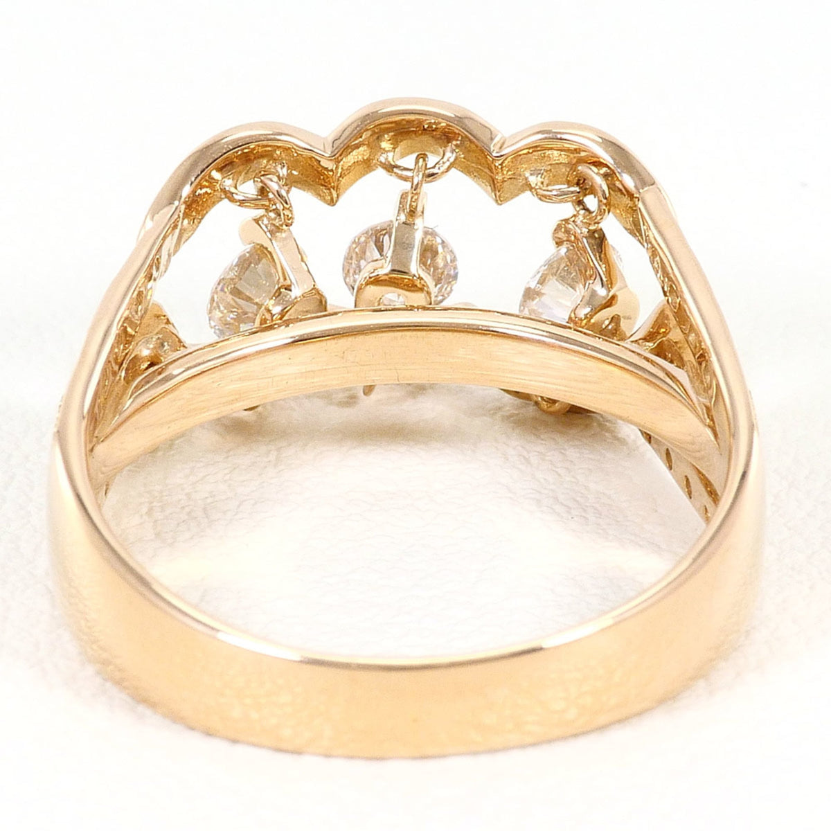 Unbranded Pink Gold Pink Gold (18K) Band Ring (Pre-Owned)