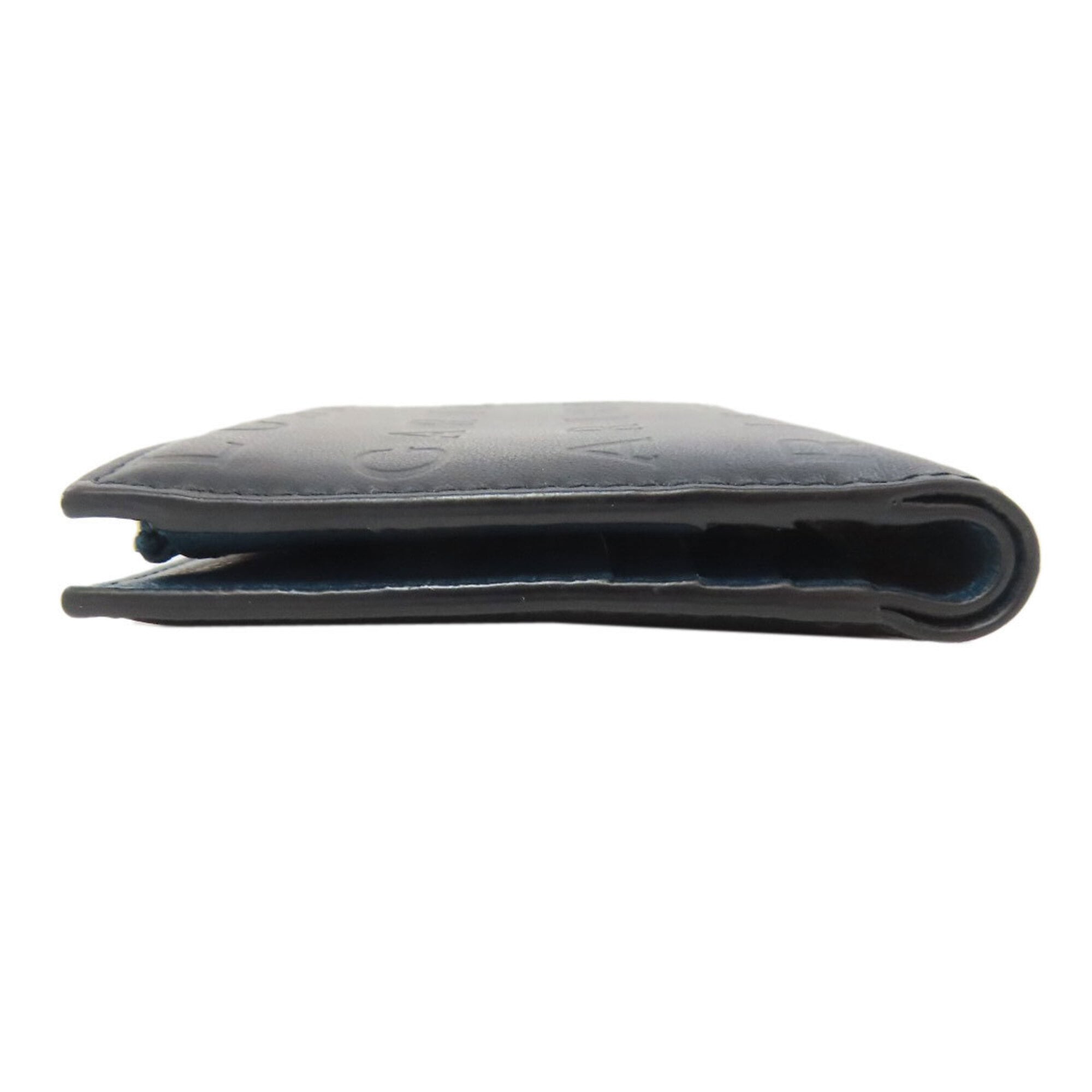 Bvlgari Black Leather Wallet (Bi-Fold) (Pre-Owned)