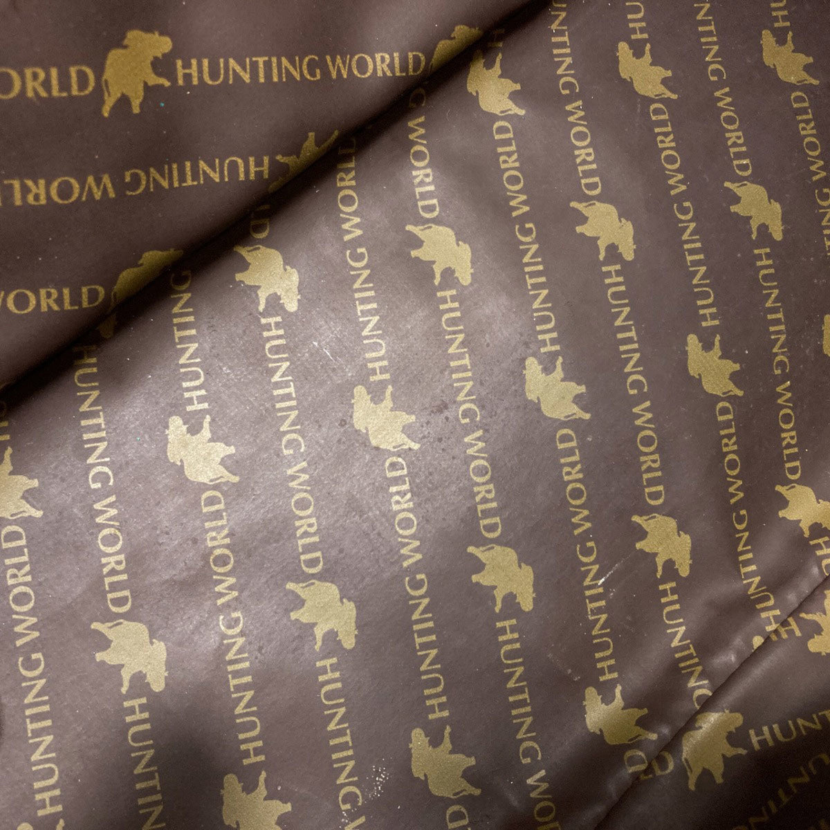 Hunting World Brown Khaki Canvas Tote Bag (Pre-Owned)