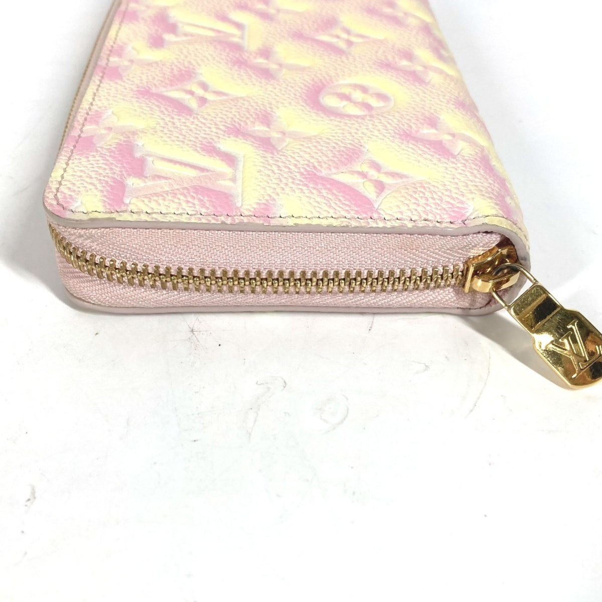 Louis Vuitton Monogram Empreinte Pink Monogram Empreinte Long Wallet (Bi-Fold) (Pre-Owned)