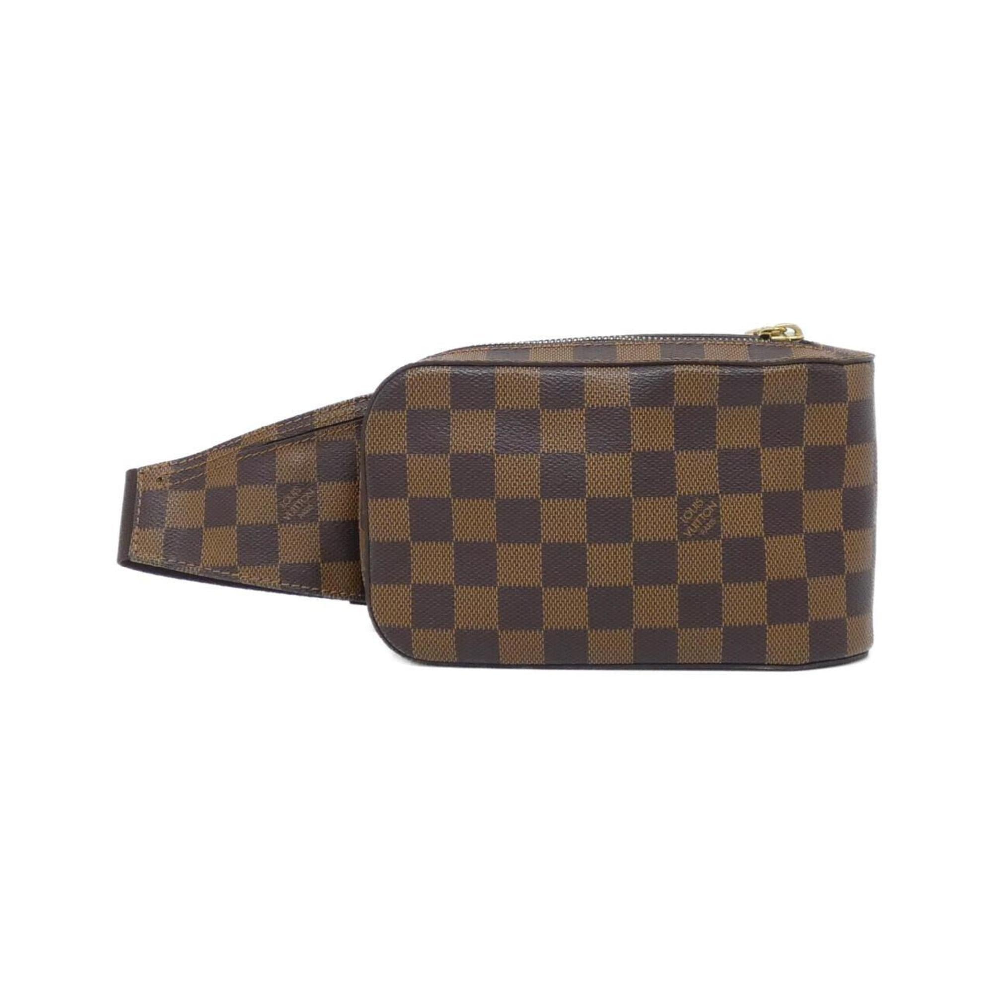Louis Vuitton Brown Coated Canvas Shoulder Bag (Pre-Owned)