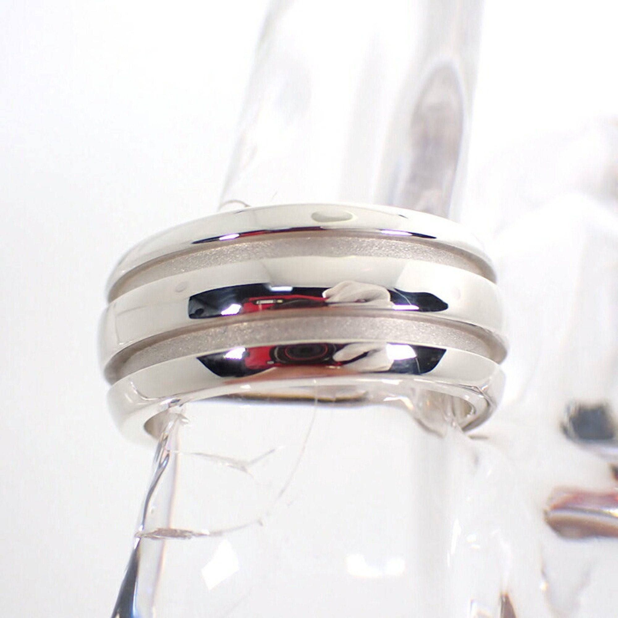 Tiffany Silver Silver Band Ring (Pre-Owned)