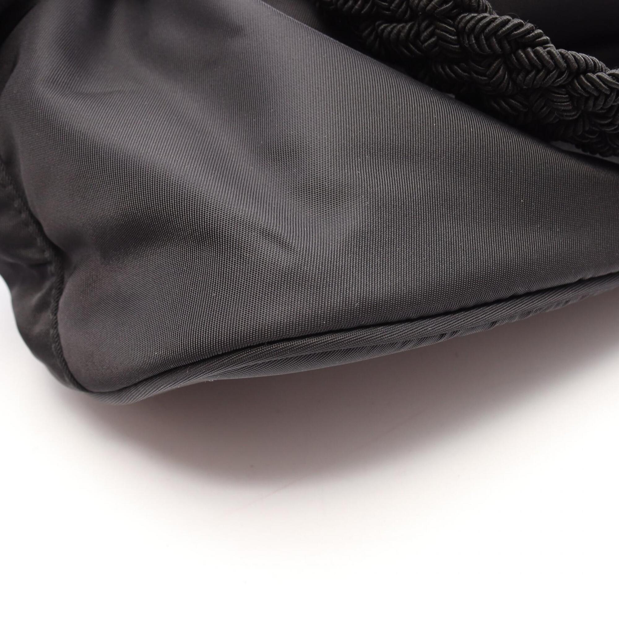 Prada Black Nylon Handbag (Pre-Owned)