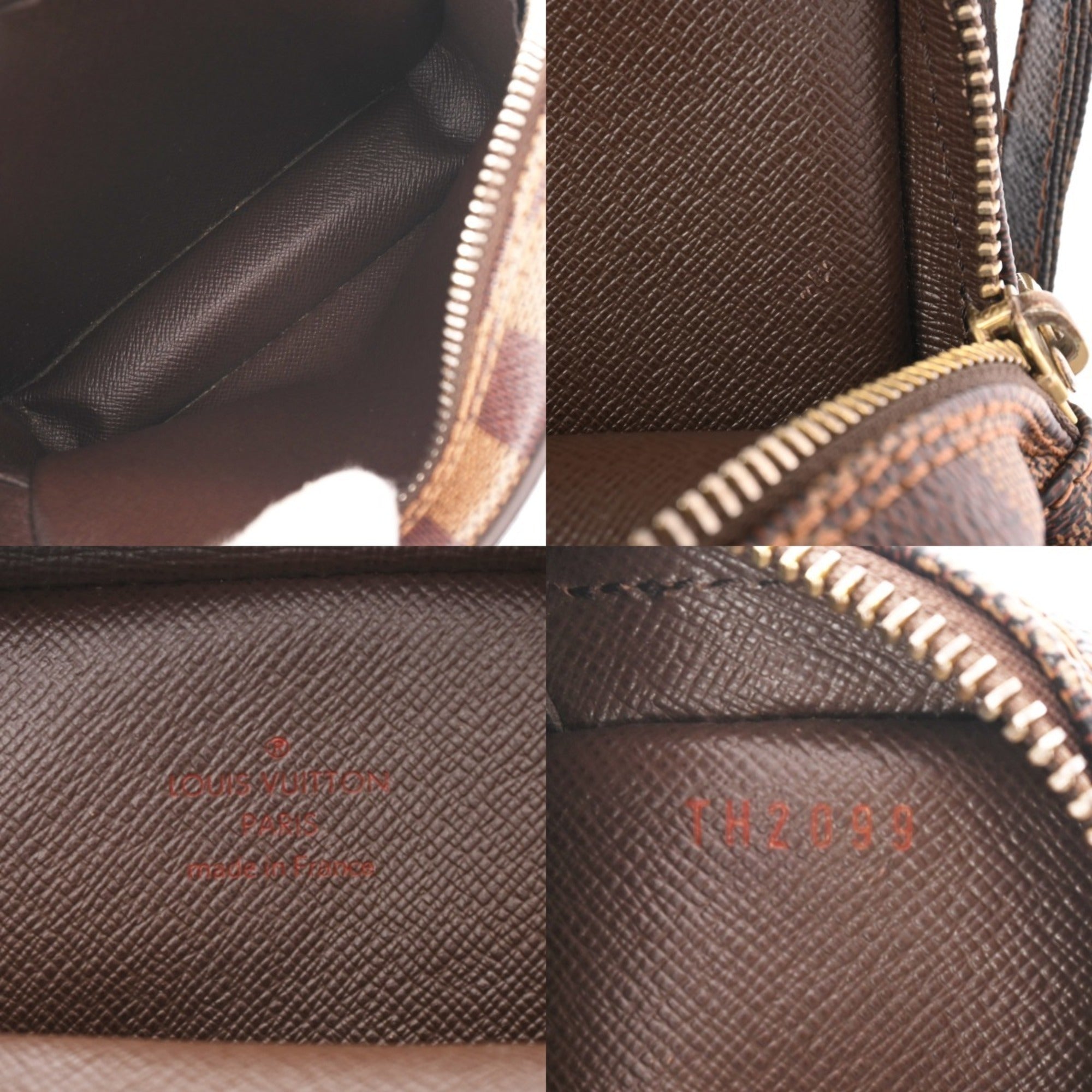 Louis Vuitton Brown Damier Canvas Shoulder Bag (Pre-Owned)
