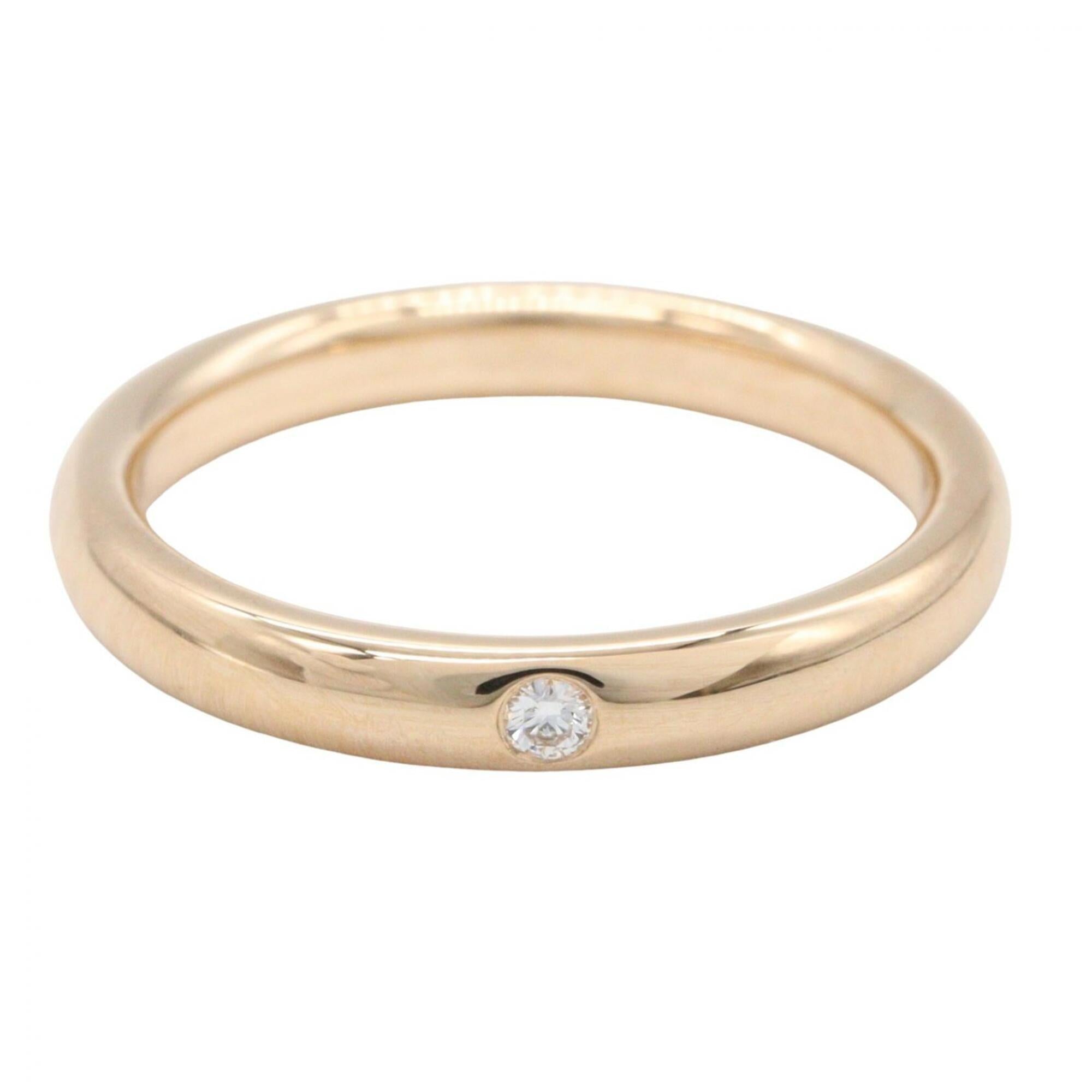 Tiffany Pink Gold Clear Pink Gold (18K) Band Ring (Pre-Owned)