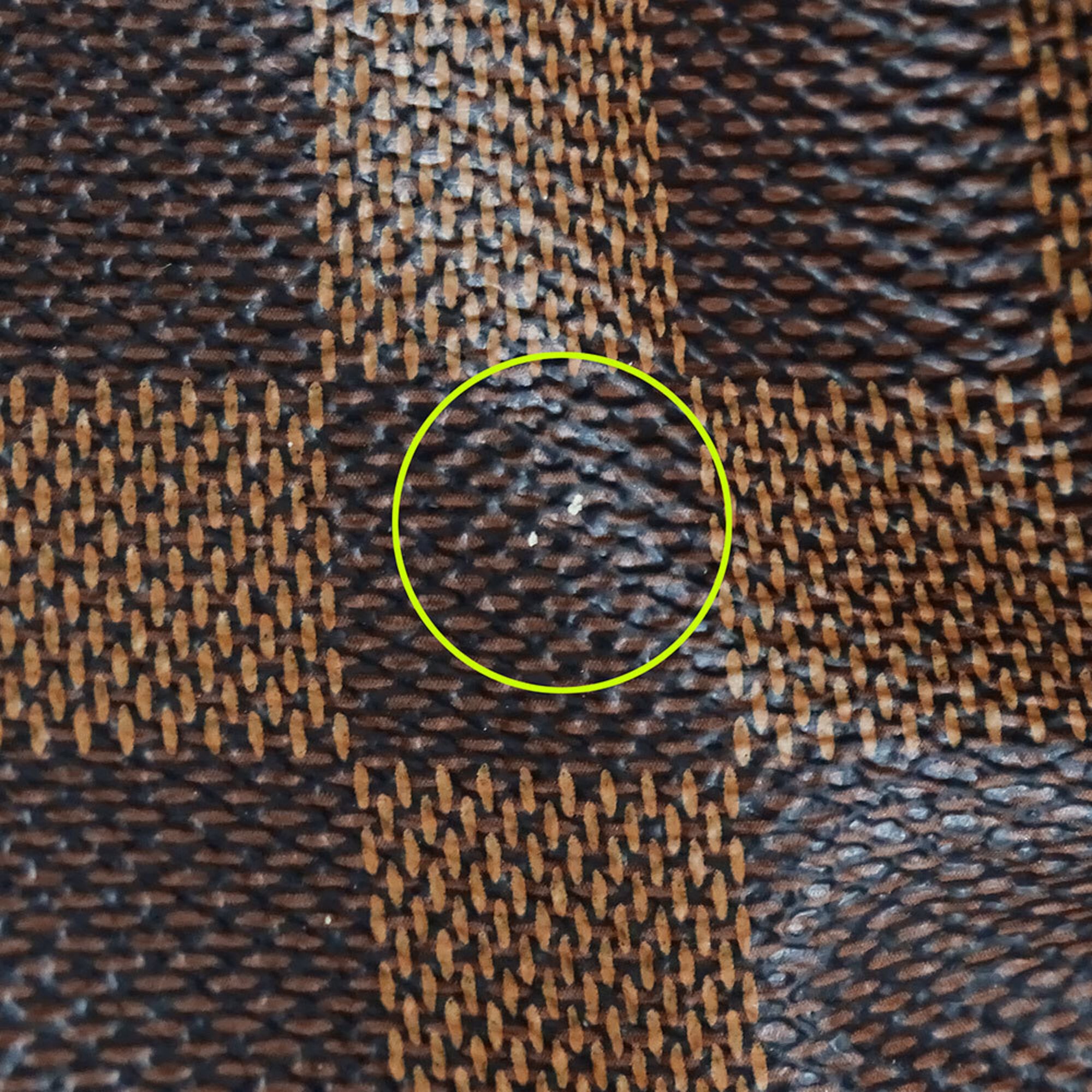 Louis Vuitton Brown Damier Canvas Handbag Tote Bag (Pre-Owned)