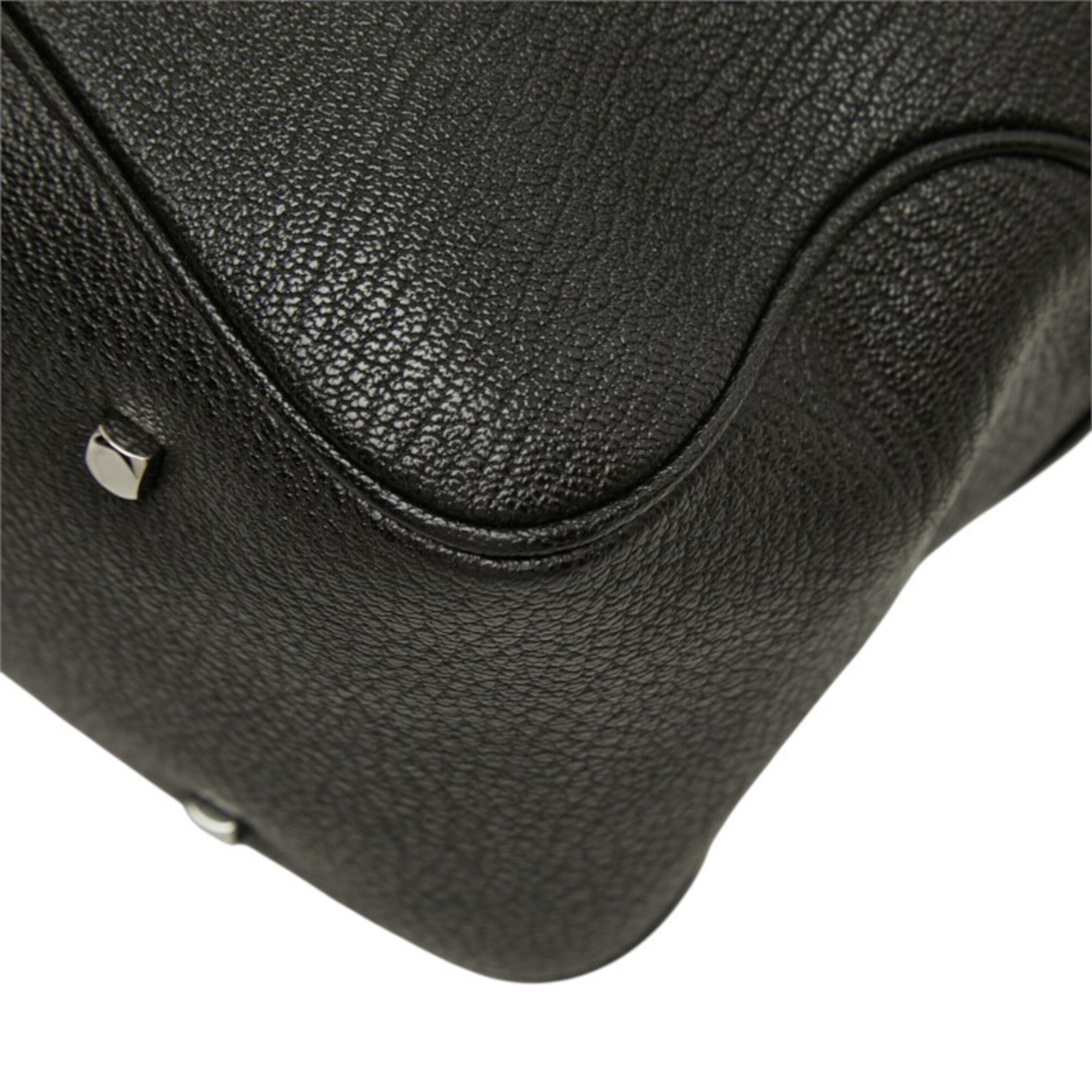 Salvatore Ferragamo Black Leather Handbag (Pre-Owned)