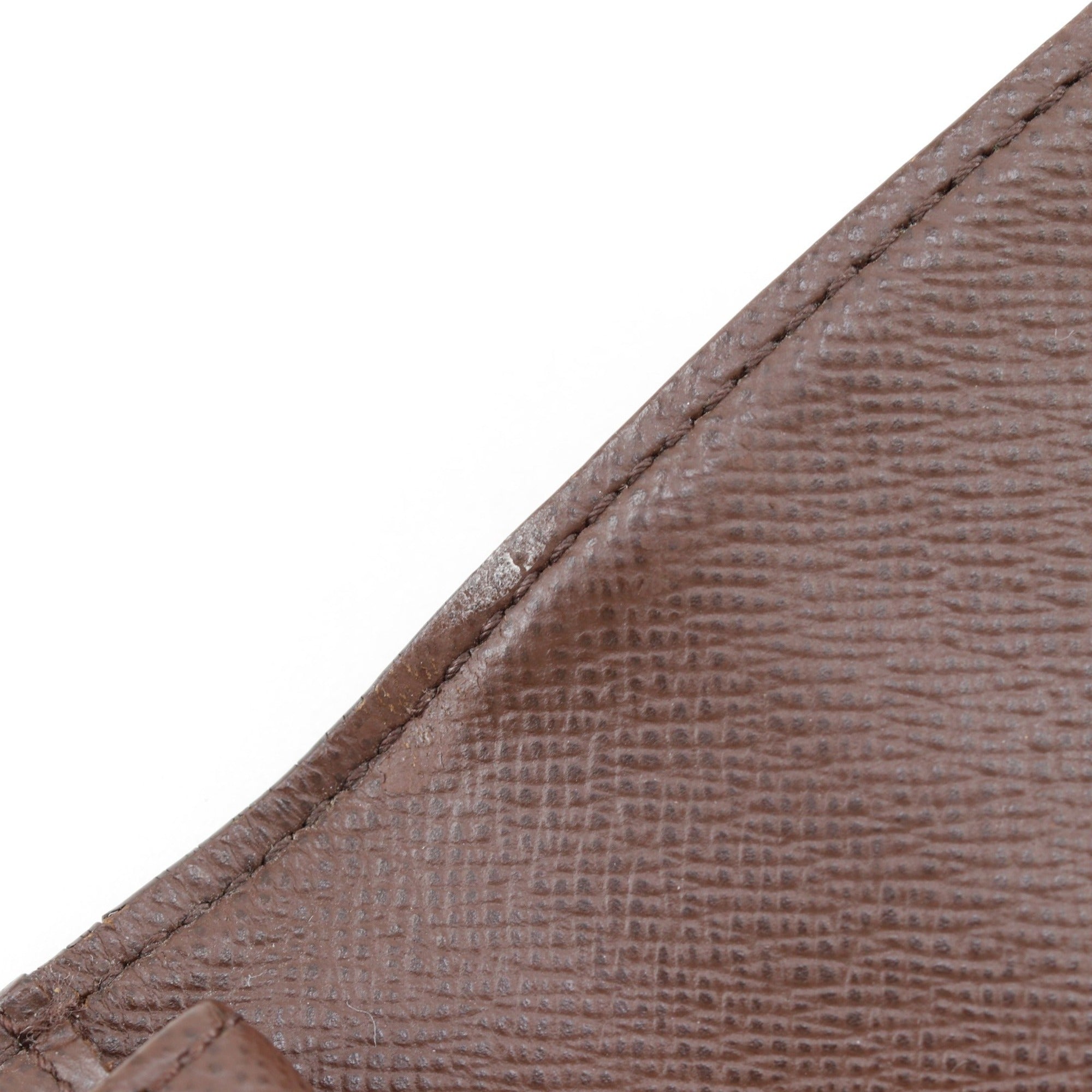 Louis Vuitton Damier Brown Damier Canvas Long Wallet (Bi-Fold) (Pre-Owned)