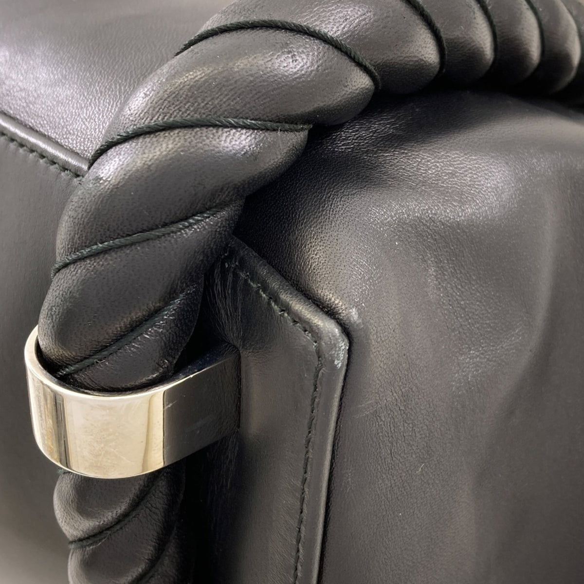 Balenciaga Black Leather Tote Bag (Pre-Owned)