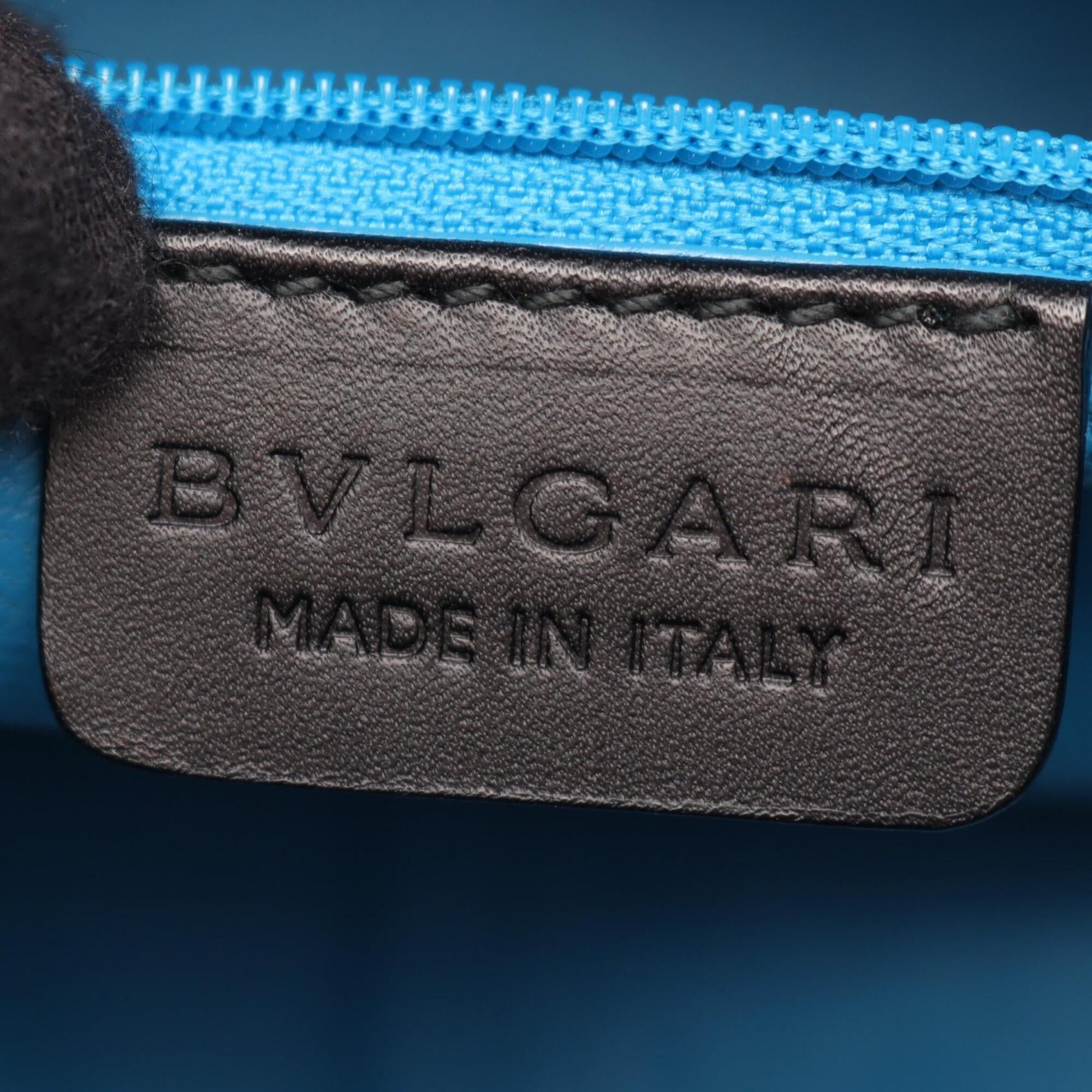 Bvlgari Black Leather Handbag (Pre-Owned)
