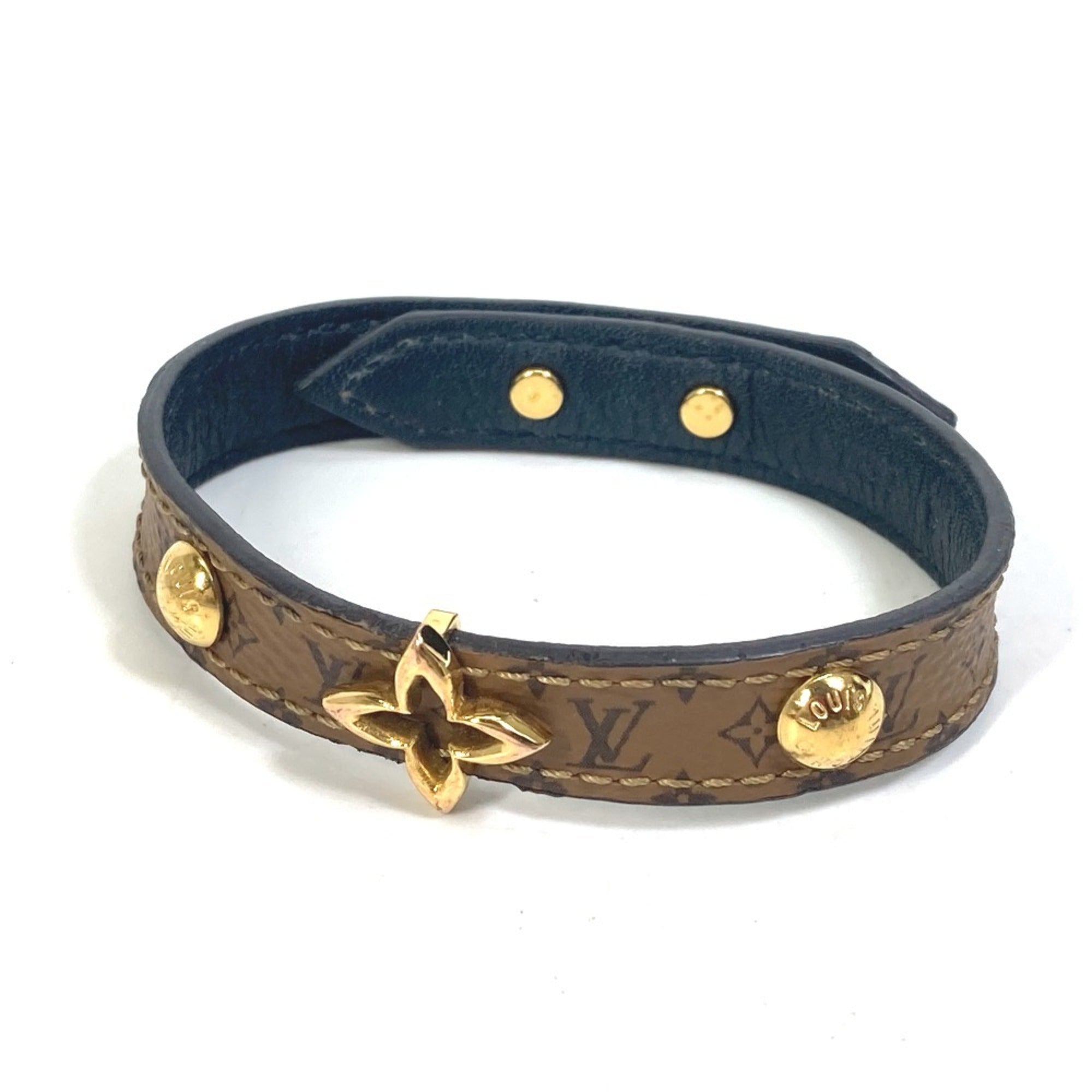 Louis Vuitton Monogram Brown Monogram Charm Bracelet (Pre-Owned)