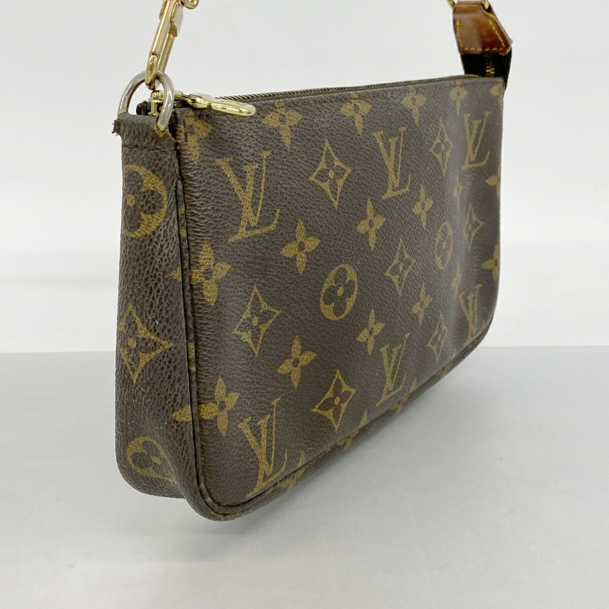 Louis Vuitton Brown Pouch (Pre-Owned)