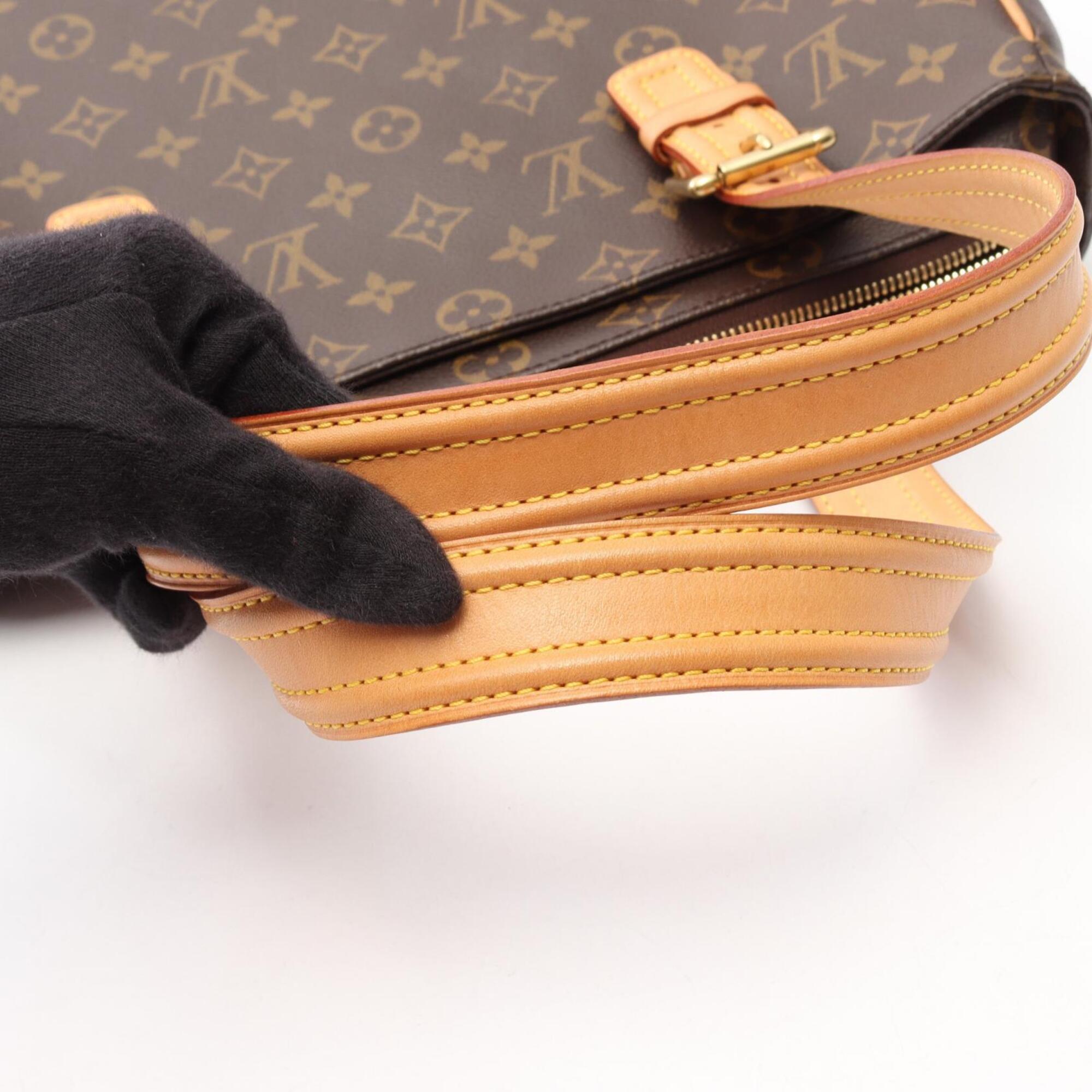 Louis Vuitton Brown Monogram Monogram Leather Handbag (Pre-Owned)