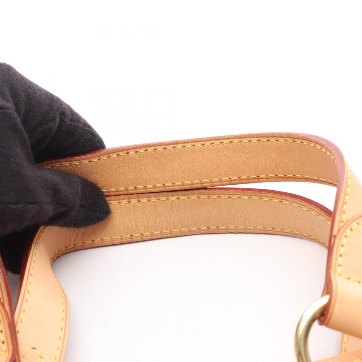 Louis Vuitton Brown Monogram Leather Handbag (Pre-Owned)