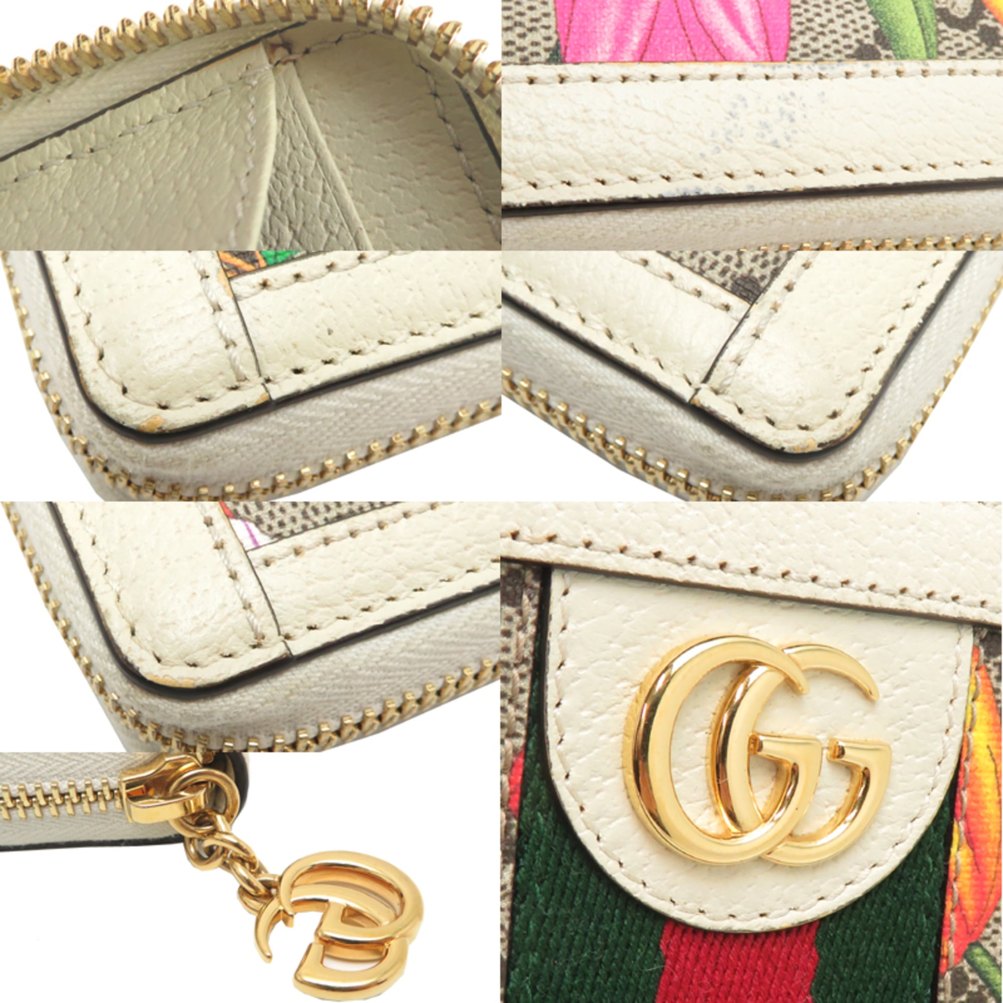 Gucci Beige Long Wallet (Bi-Fold) (Pre-Owned)