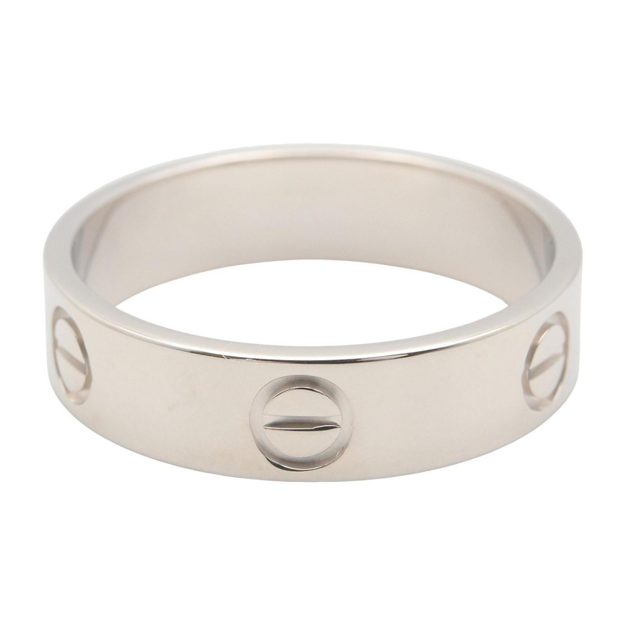 Cartier White Gold White Gold (18K) Band Ring (Pre-Owned)