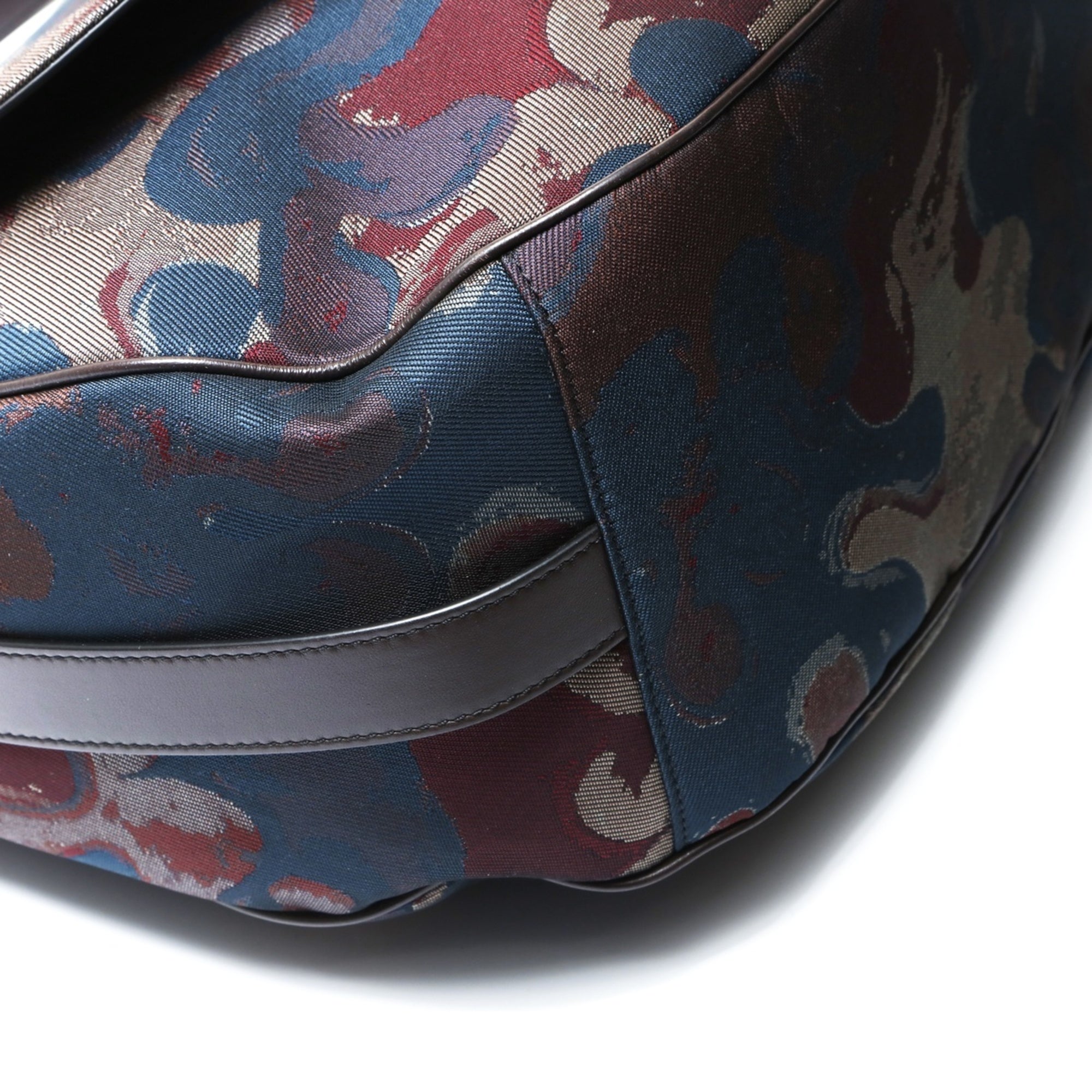 Christian Dior Multi-Color Saddle Bag Shoulder Bag (Pre-Owned)