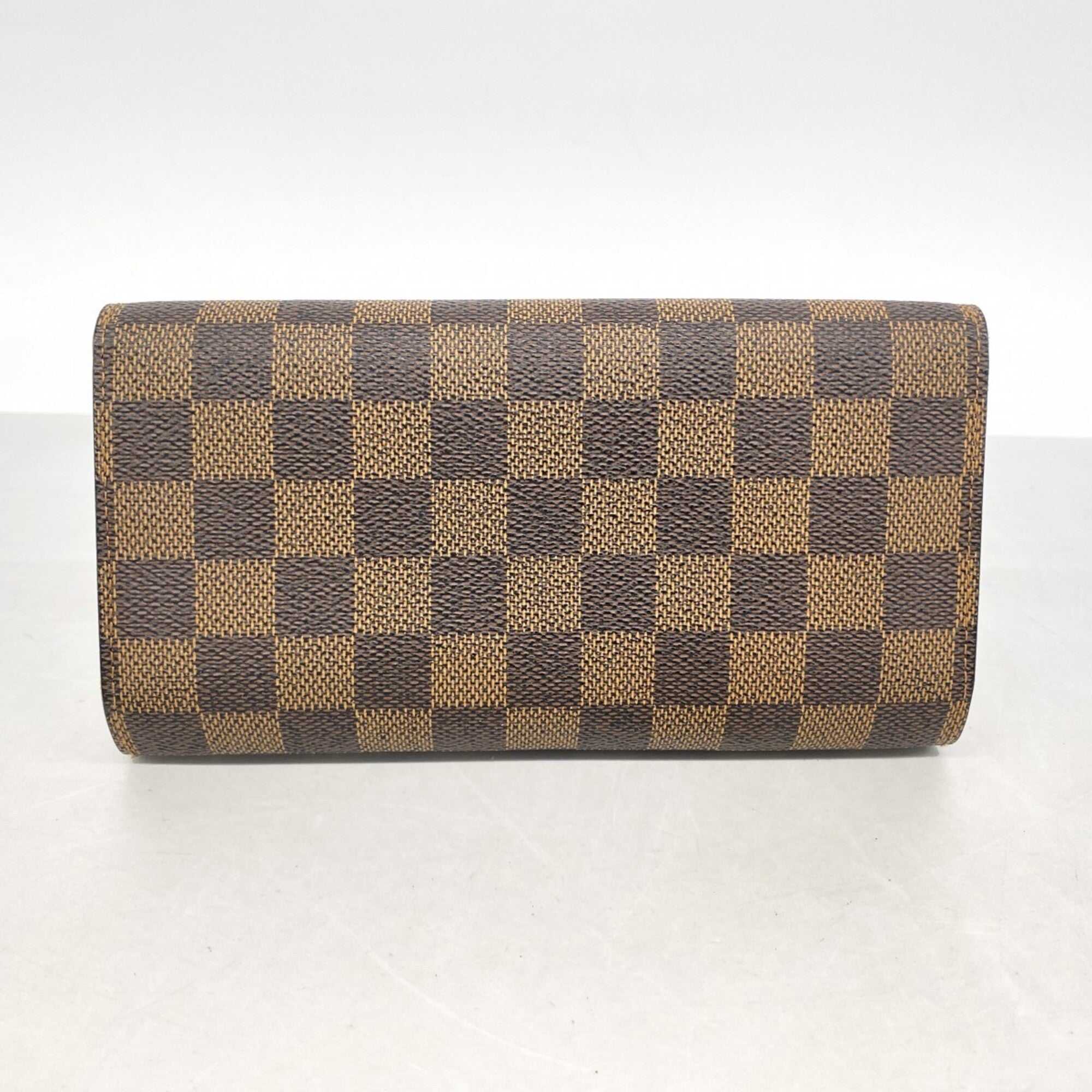 Louis Vuitton Ebene Long Wallet (Tri-Fold) (Pre-Owned)