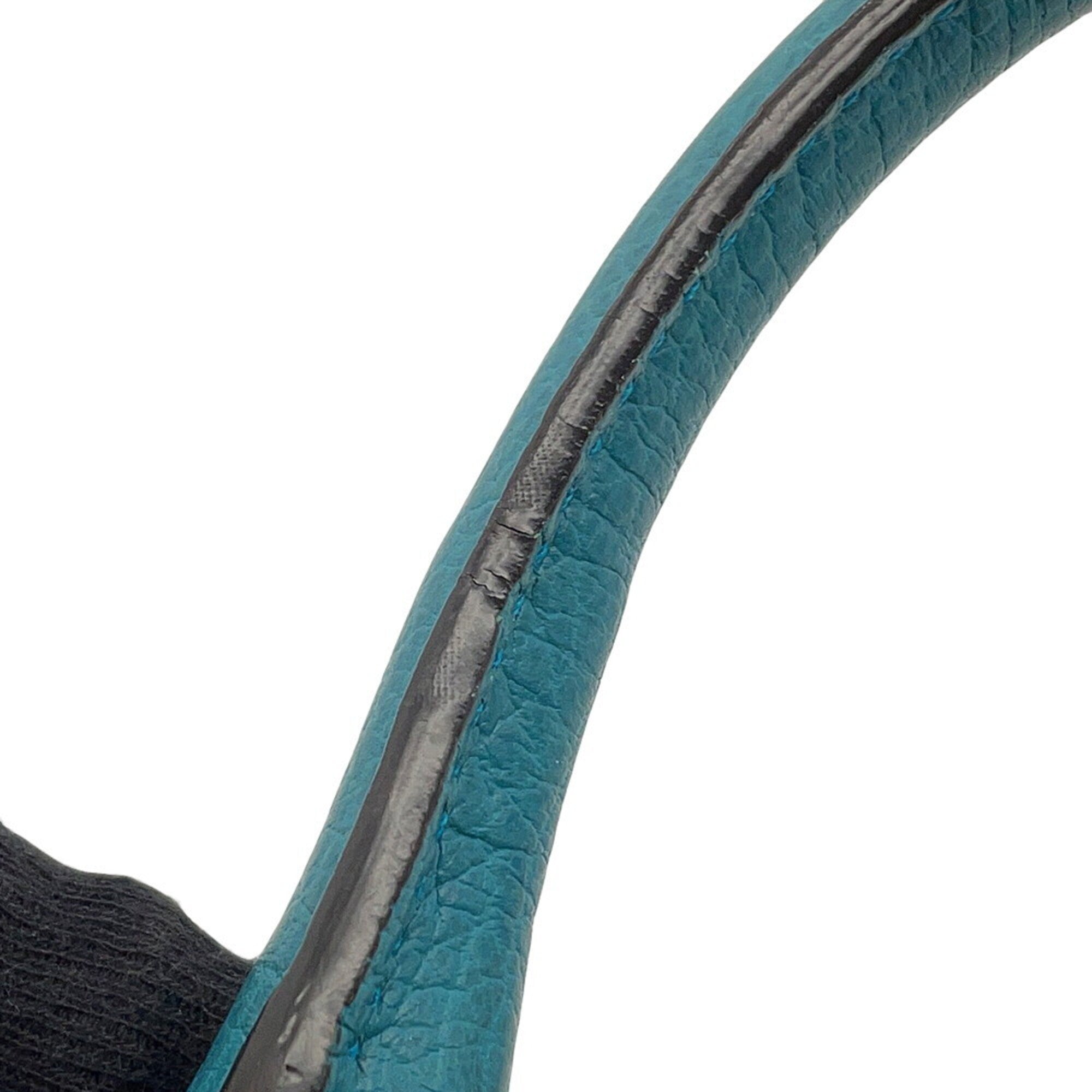 Gucci Turquoise Leather Handbag Shoulder Bag (Pre-Owned)