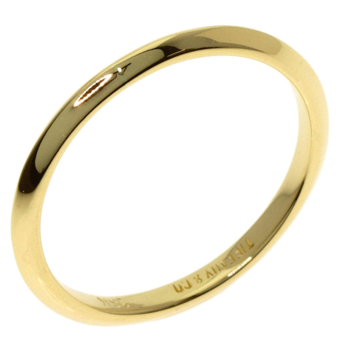 Tiffany Yellow Gold (18K) Band Ring (Pre-Owned)