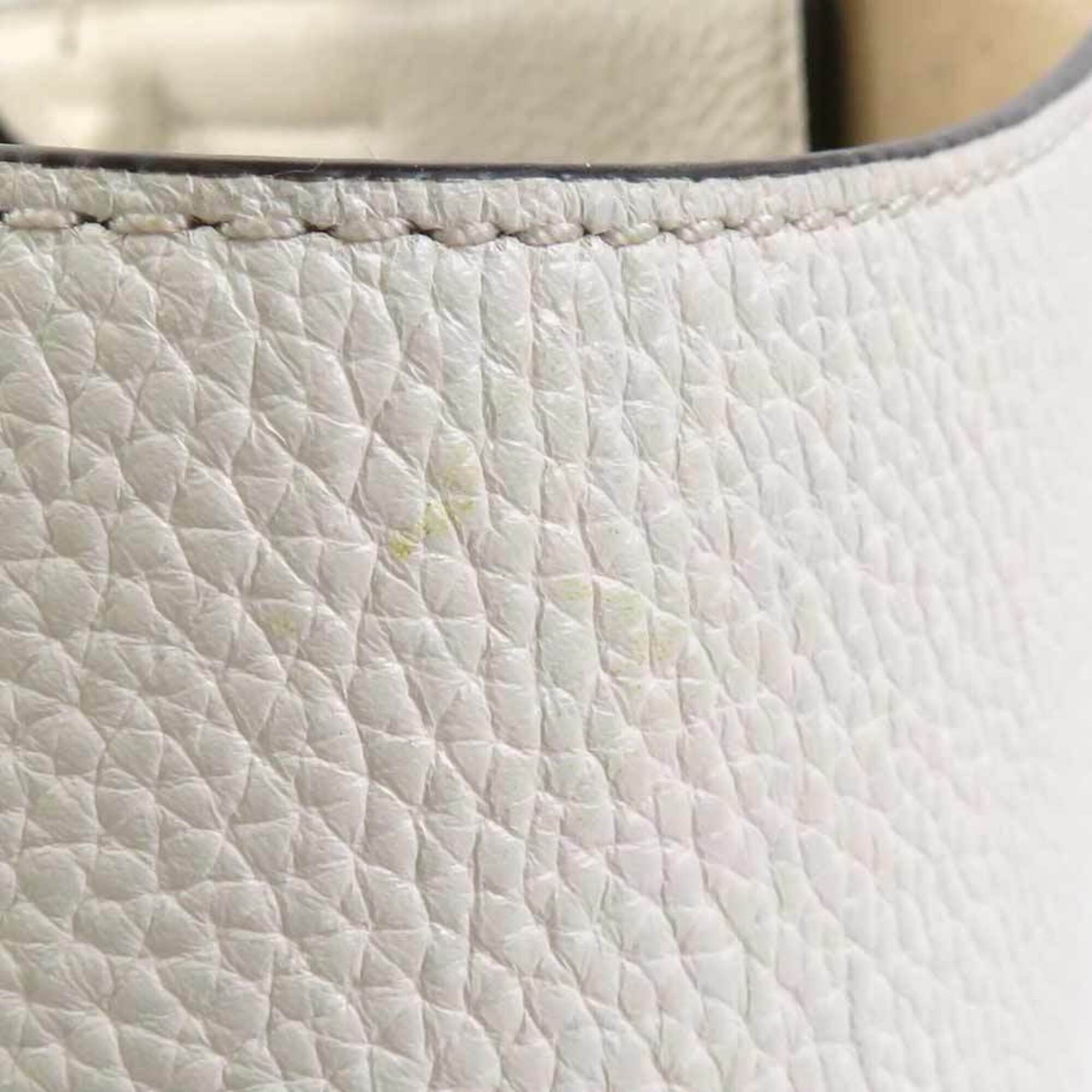 Tory Burch Ivory Leather Handbag (Pre-Owned)