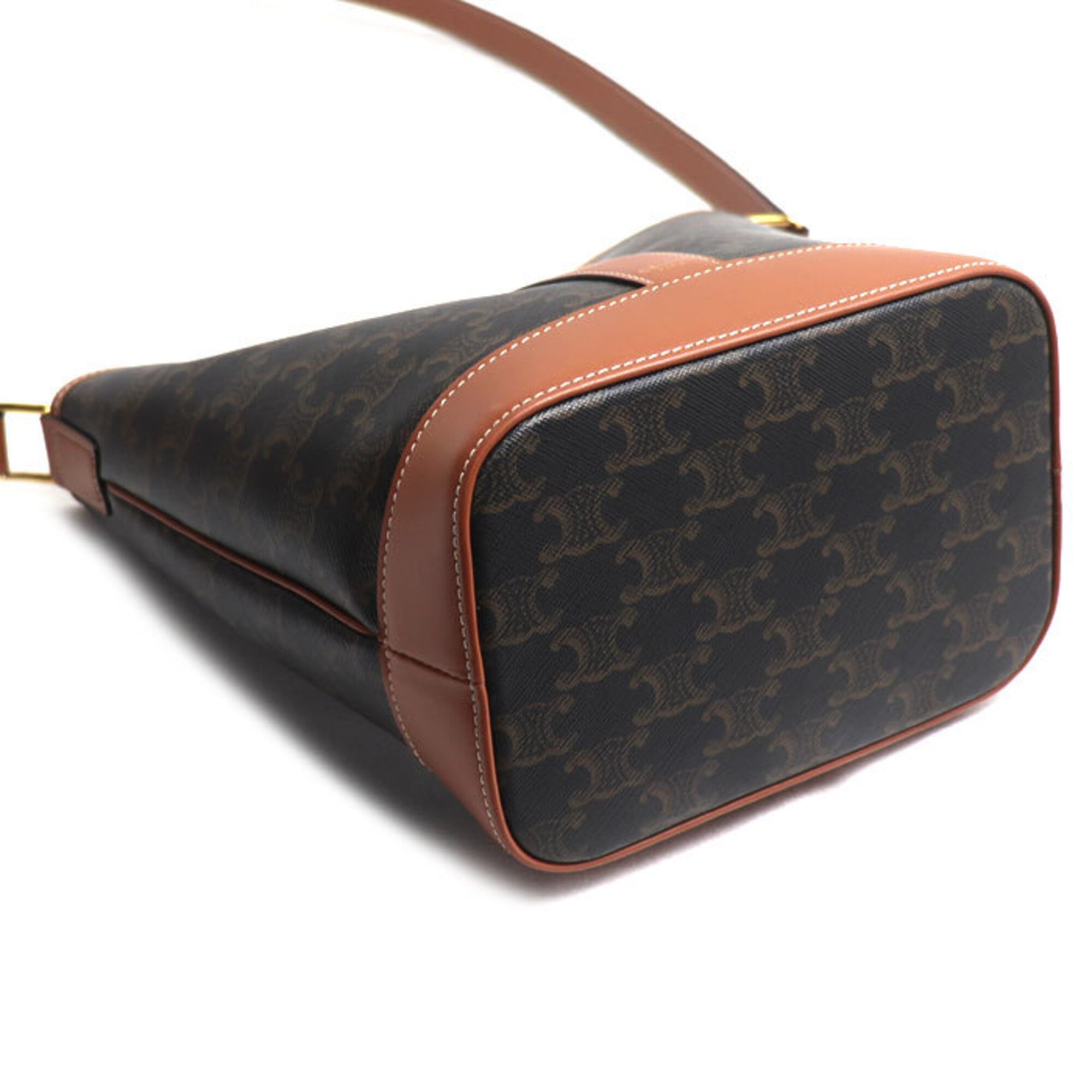 Celine Pvc Leather Basket Shoulder Bag (Pre-Owned)