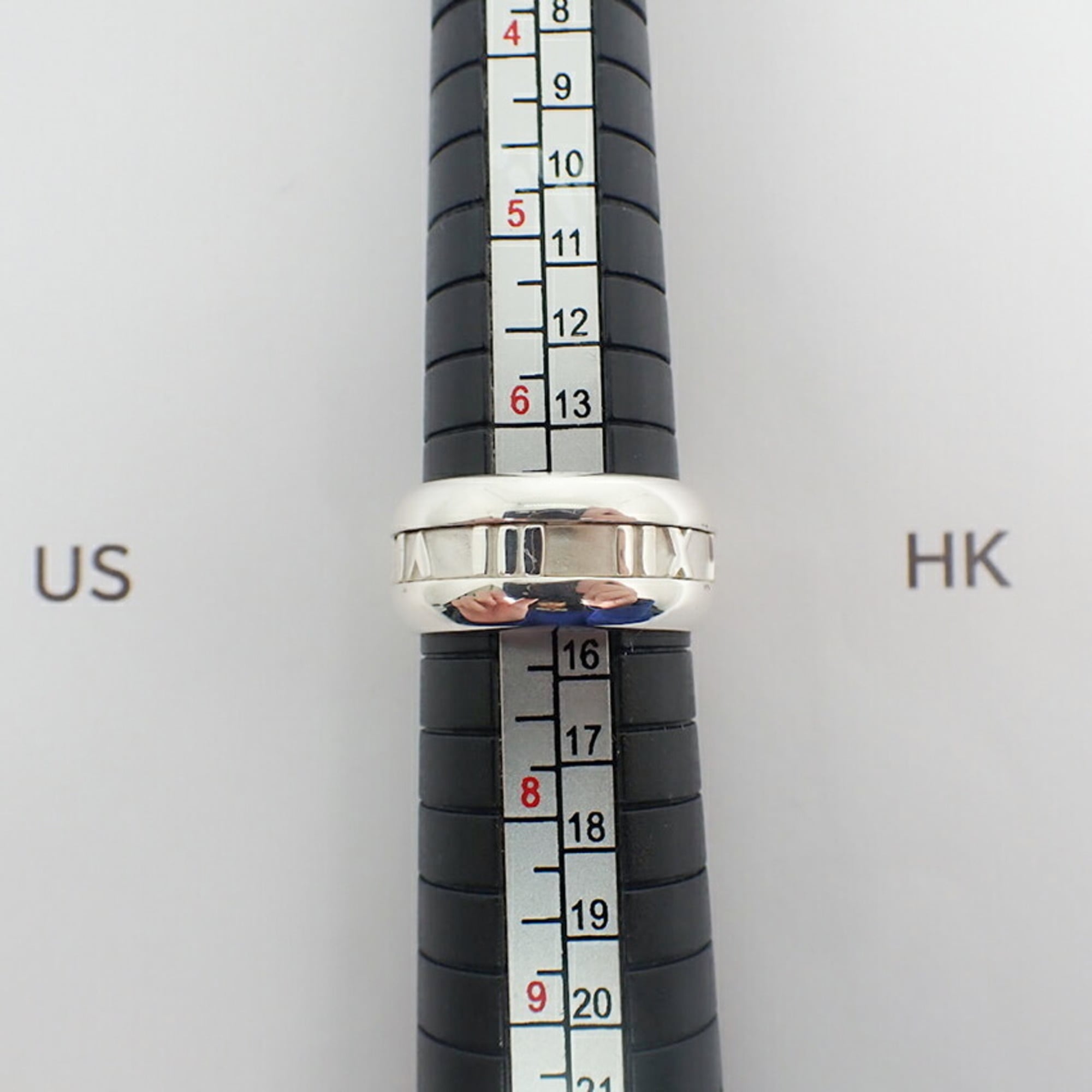 Tiffany Sterling Silver 925 Band Ring (Pre-Owned)