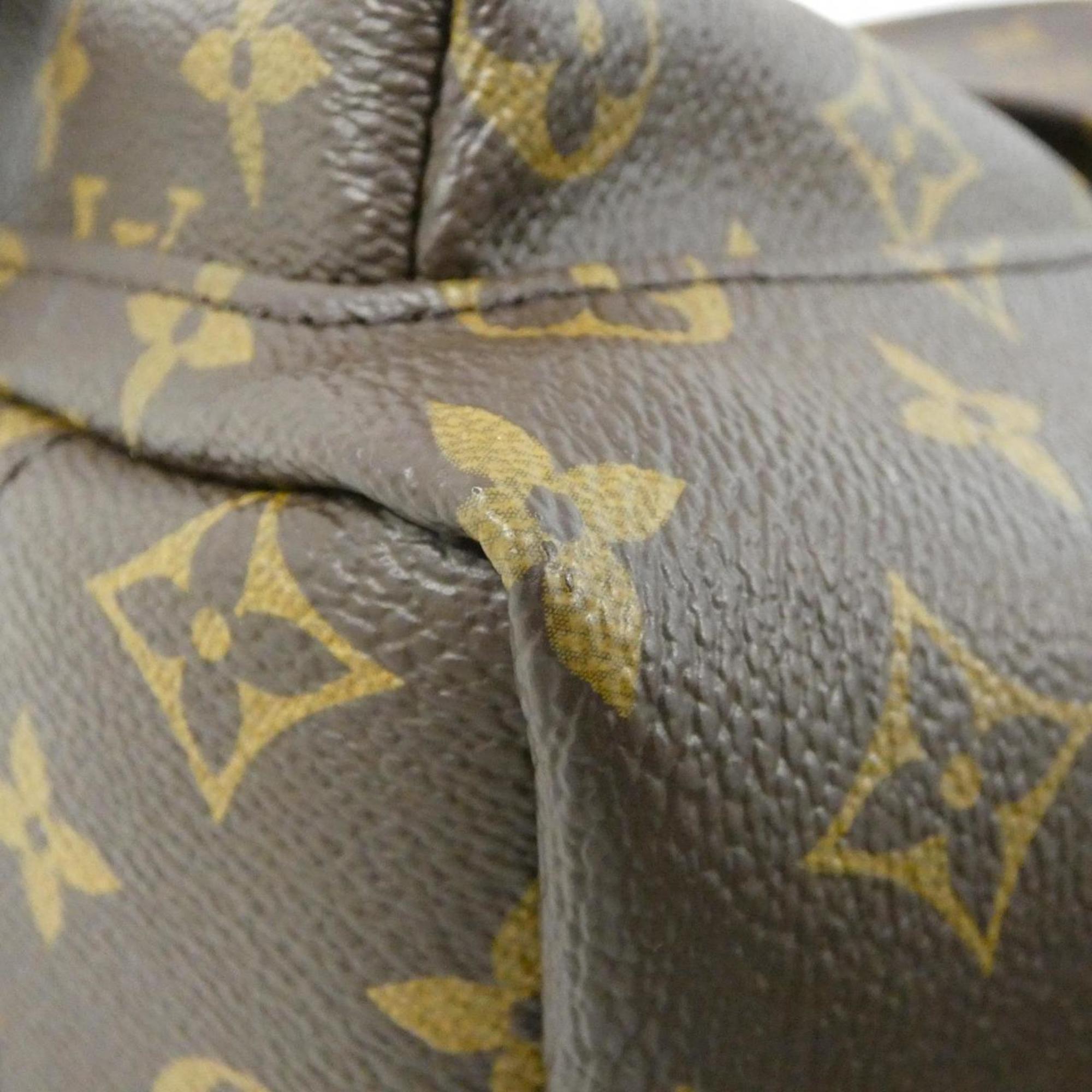 Louis Vuitton Brown Coated Canvas Backpack (Pre-Owned)