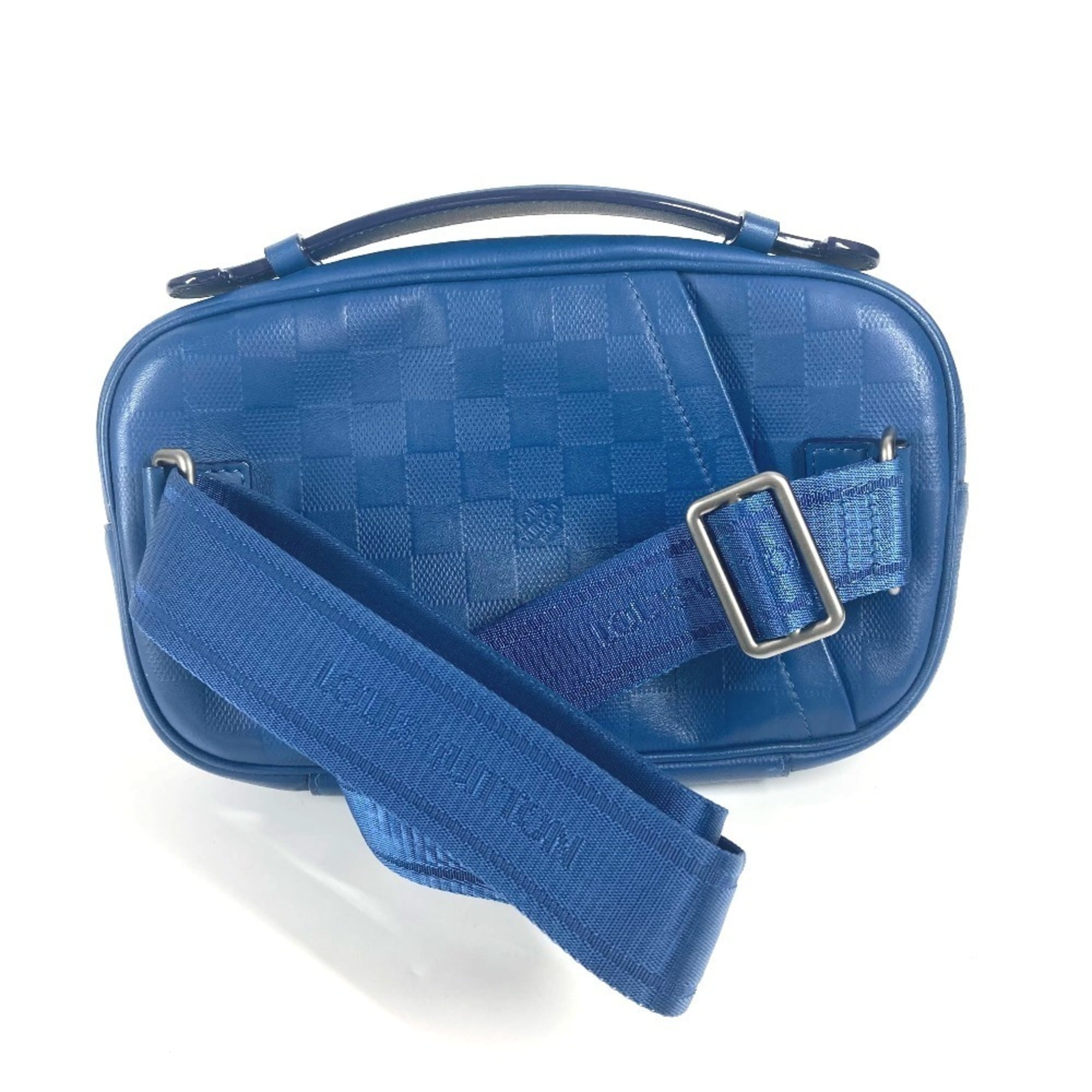 Louis Vuitton Blue Damier Infini Shoulder Bag Sling Bag (Pre-Owned)