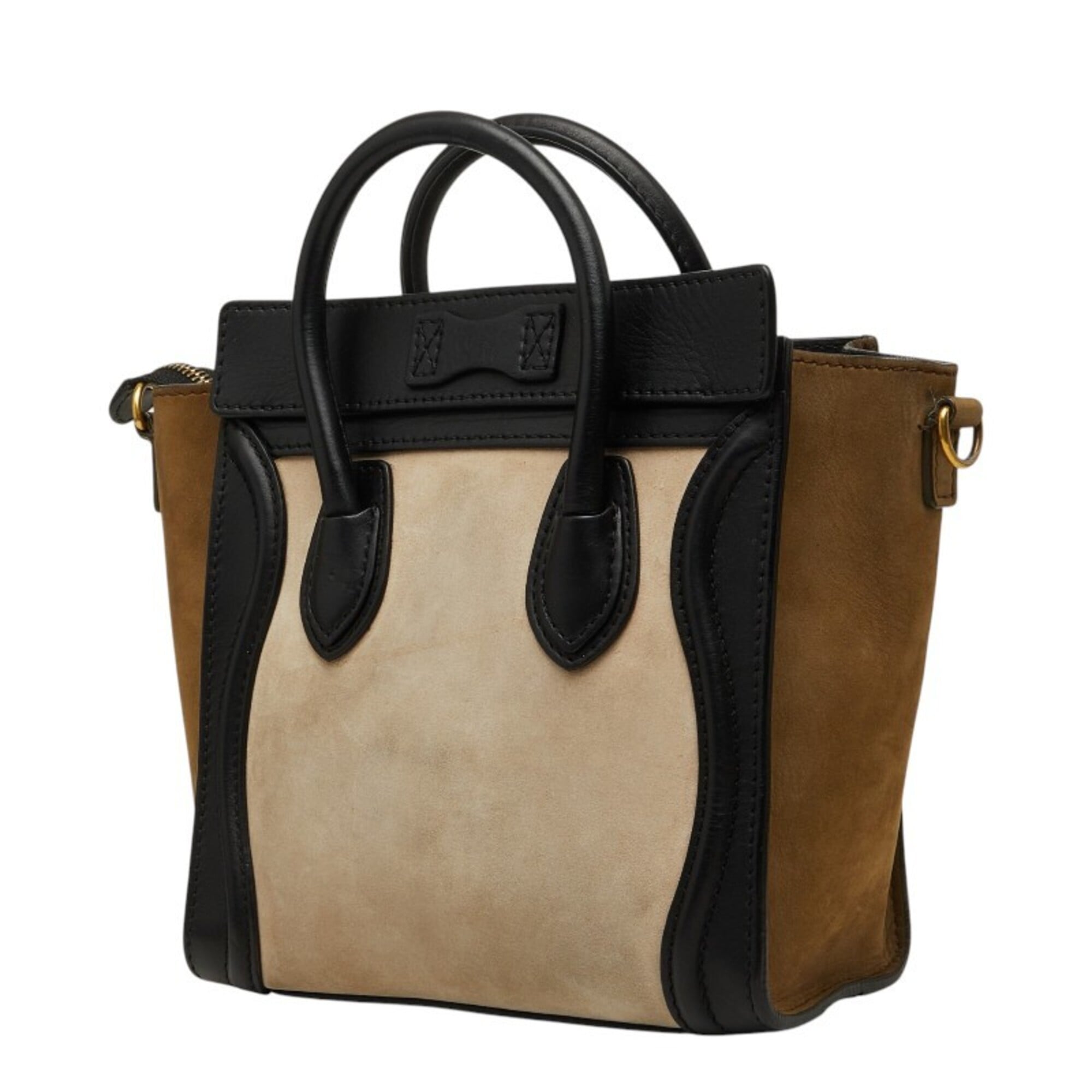 Celine Black Multi-Color Leather Handbag (Pre-Owned)