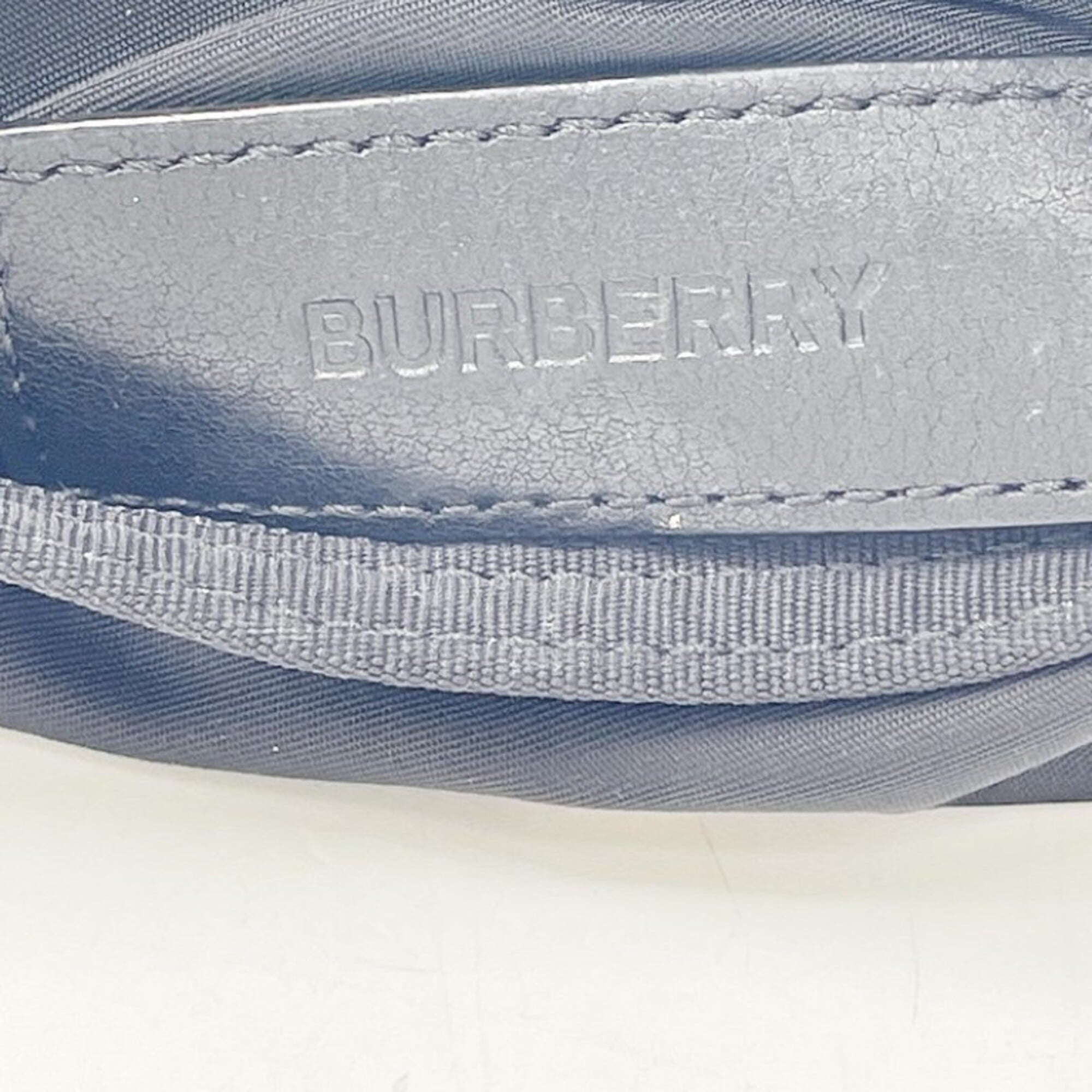 Burberry Black Nylon Pochette Pouch Shoulder Bag (Pre-Owned)