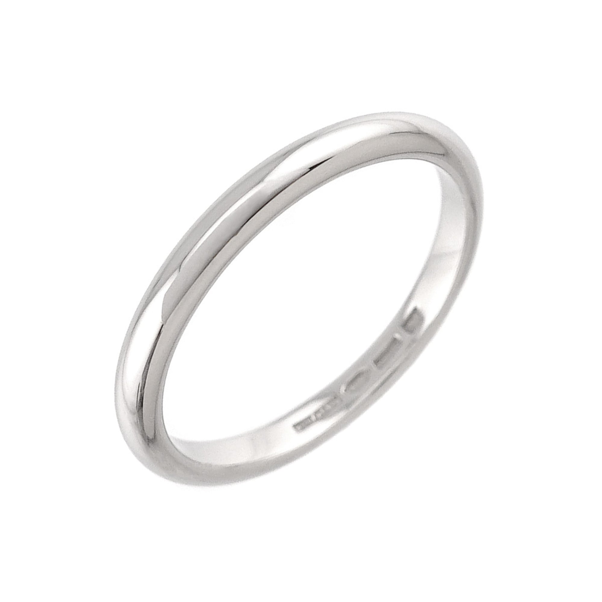 Bvlgari Platinum 950 Band Ring (Pre-Owned)