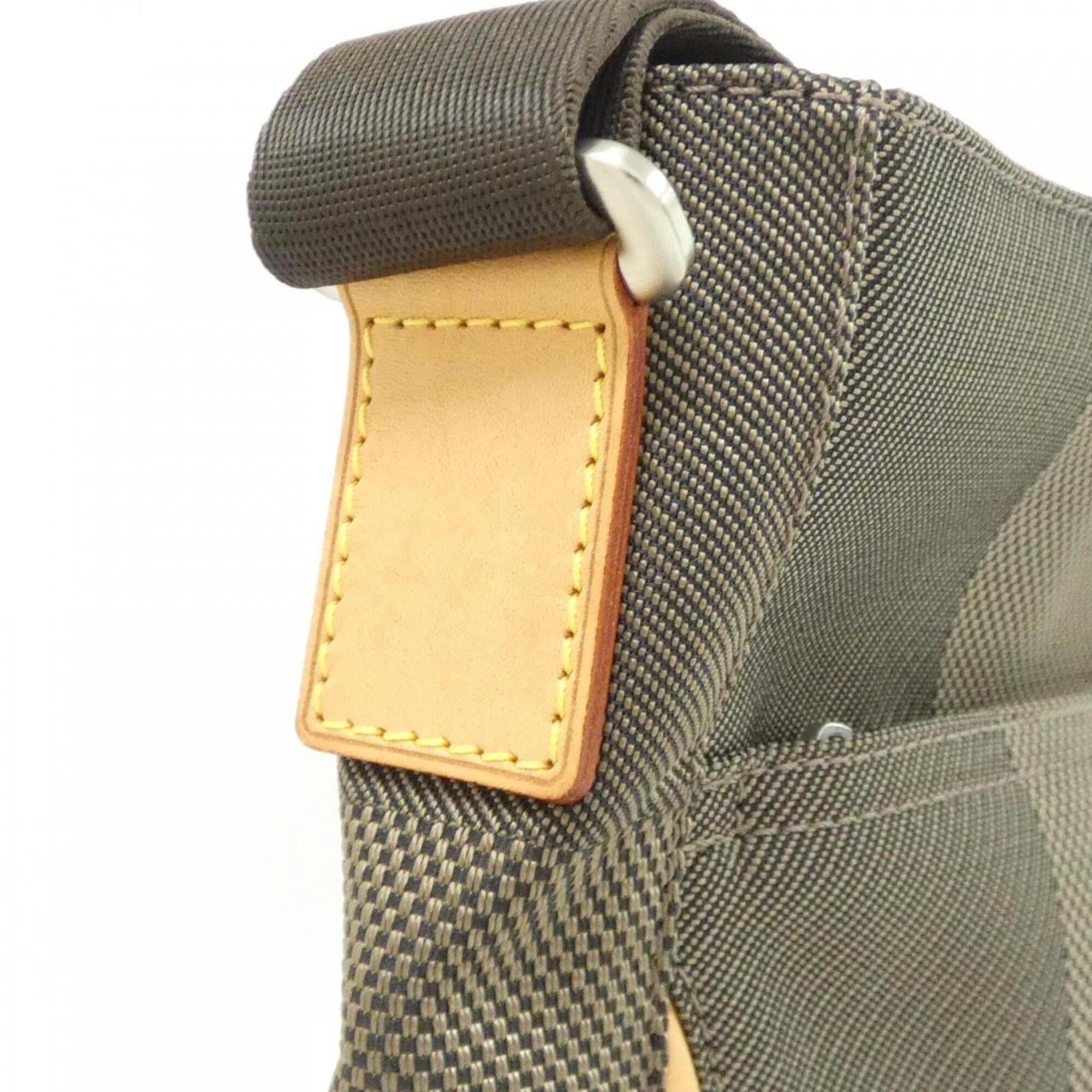 Louis Vuitton Brown Coated Canvas Shoulder Bag (Pre-Owned)