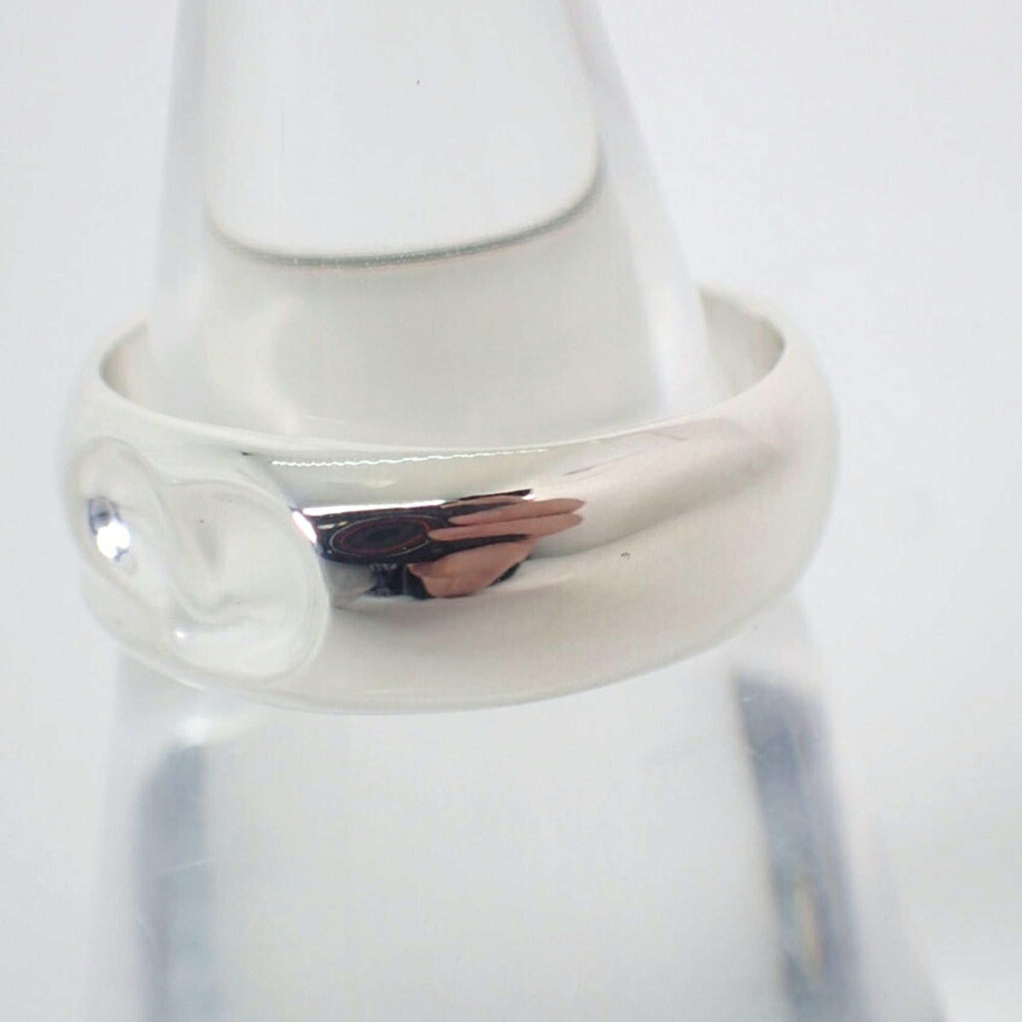 Tiffany Sterling Silver 925 Band Ring (Pre-Owned)
