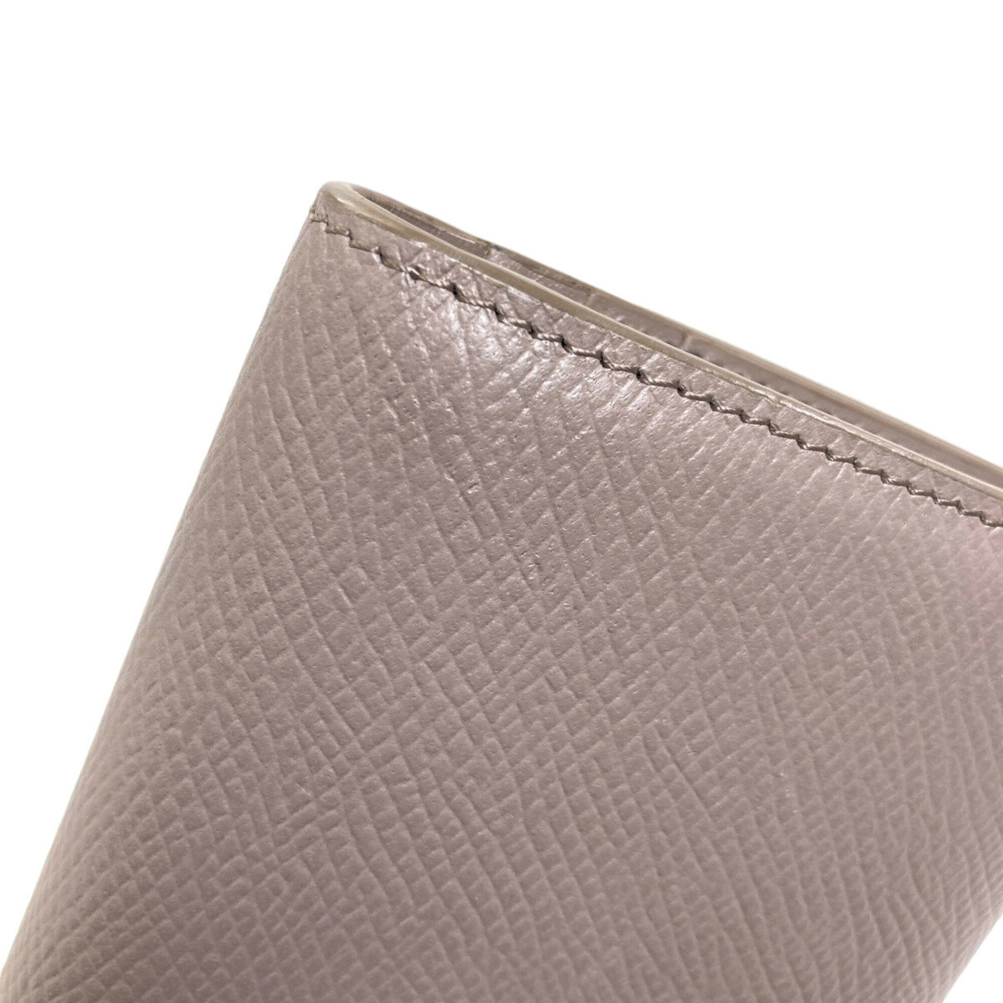 Celine Grayish Leather Wallet (Tri-Fold) (Pre-Owned)