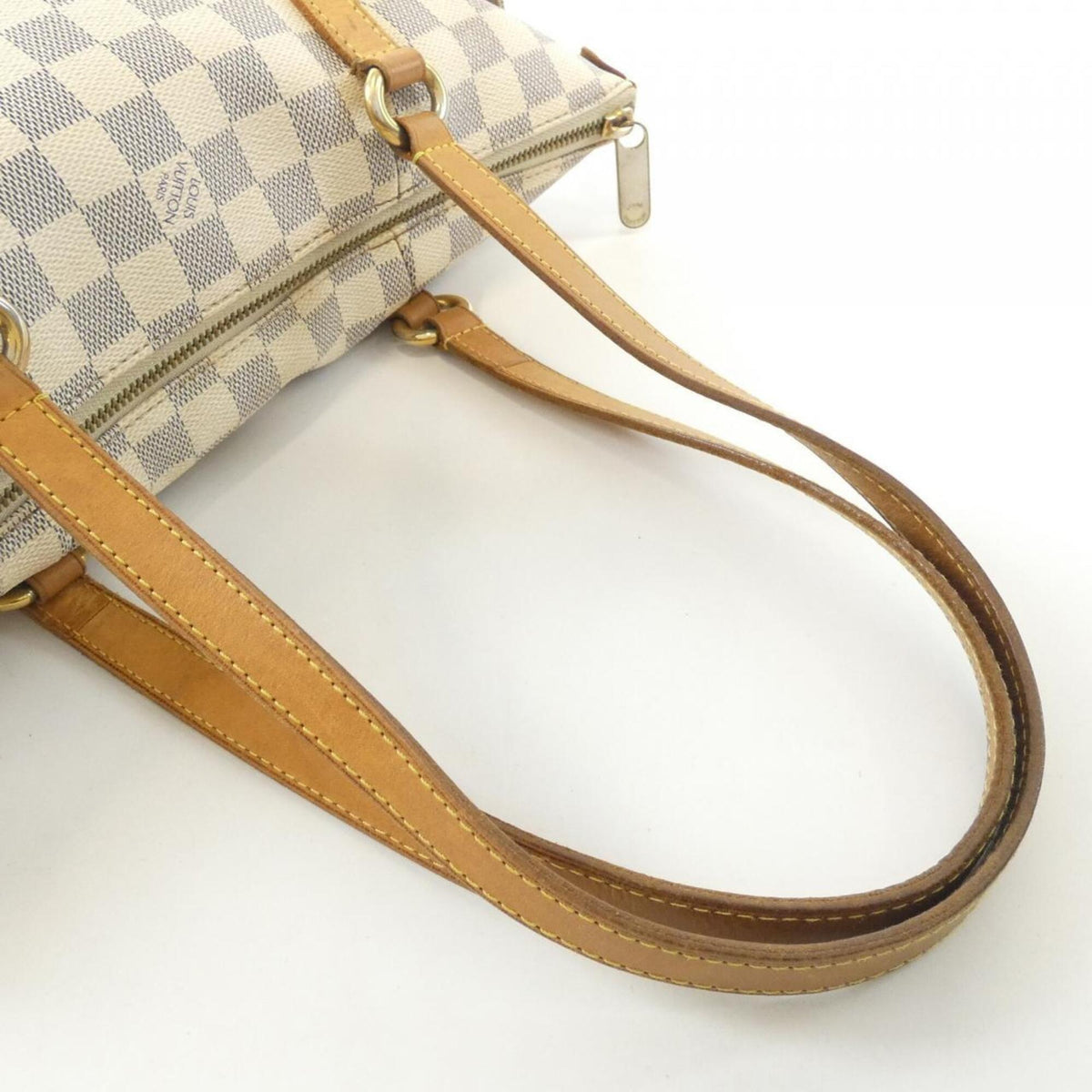 Louis Vuitton Azur Coated Canvas Handbag (Pre-Owned)