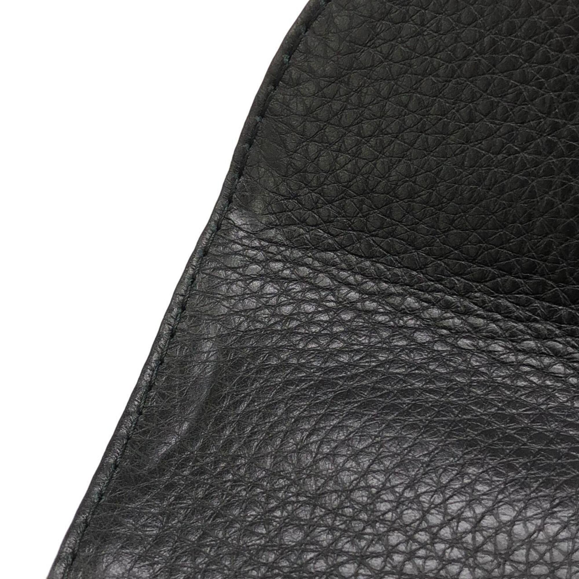 Gucci Black Leather Handbag (Pre-Owned)