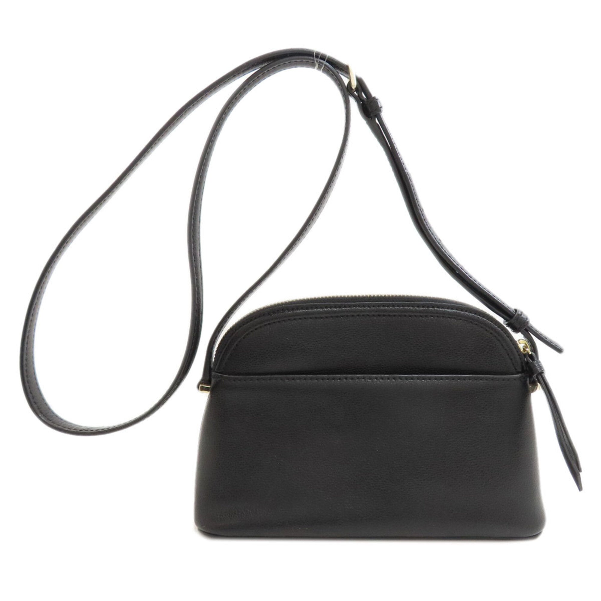 Kate Spade Black Leather Shoulder Bag (Pre-Owned)