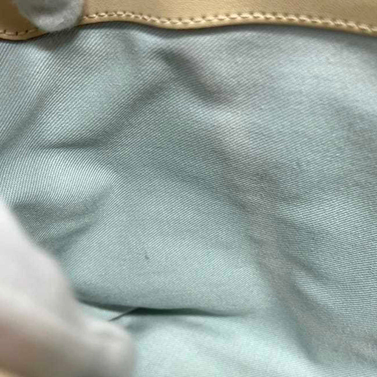 Salvatore Ferragamo Beige Leather Handbag Tote Bag (Pre-Owned)