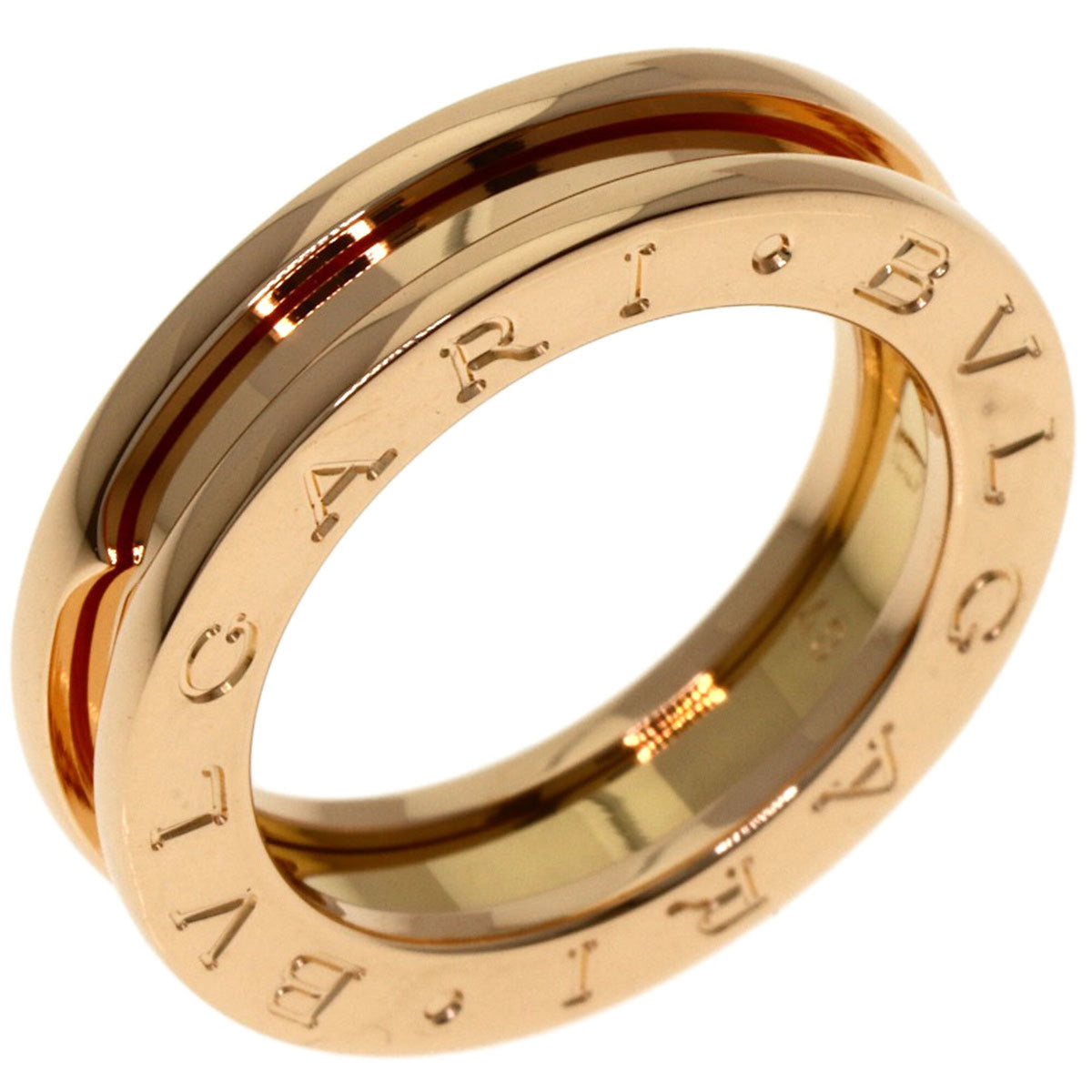 Bvlgari Pink Gold Pink Gold (18K) Band Ring (Pre-Owned)