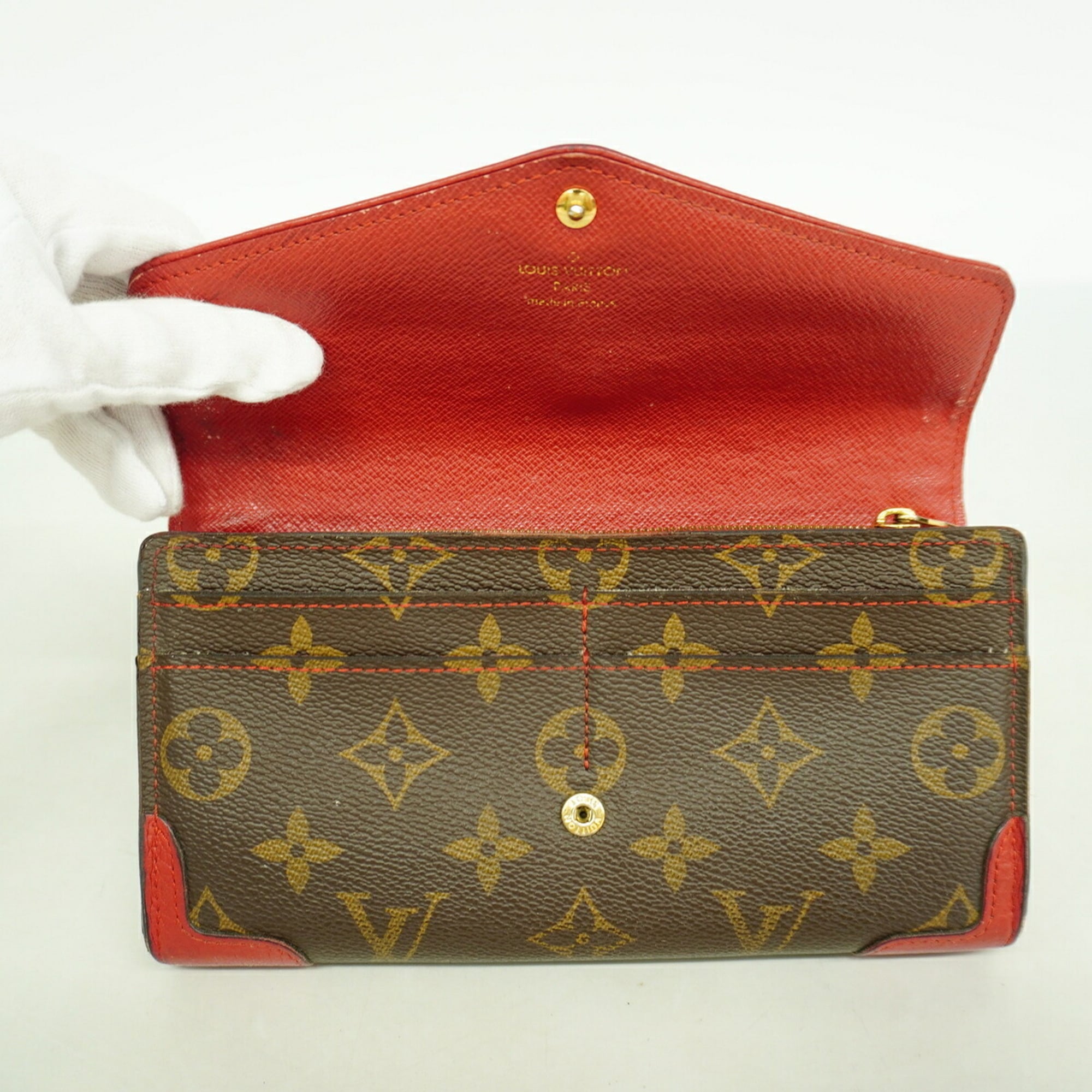 Louis Vuitton Cerise Long Wallet (Bi-Fold) (Pre-Owned)