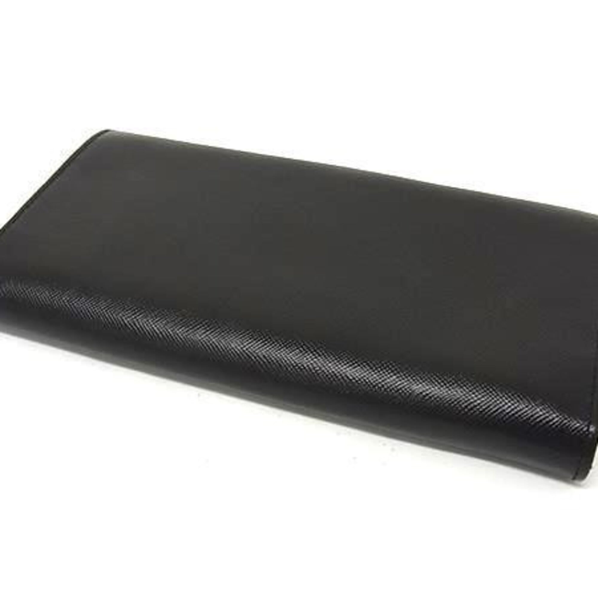 Salvatore Ferragamo Black Long Wallet (Bi-Fold) (Pre-Owned)