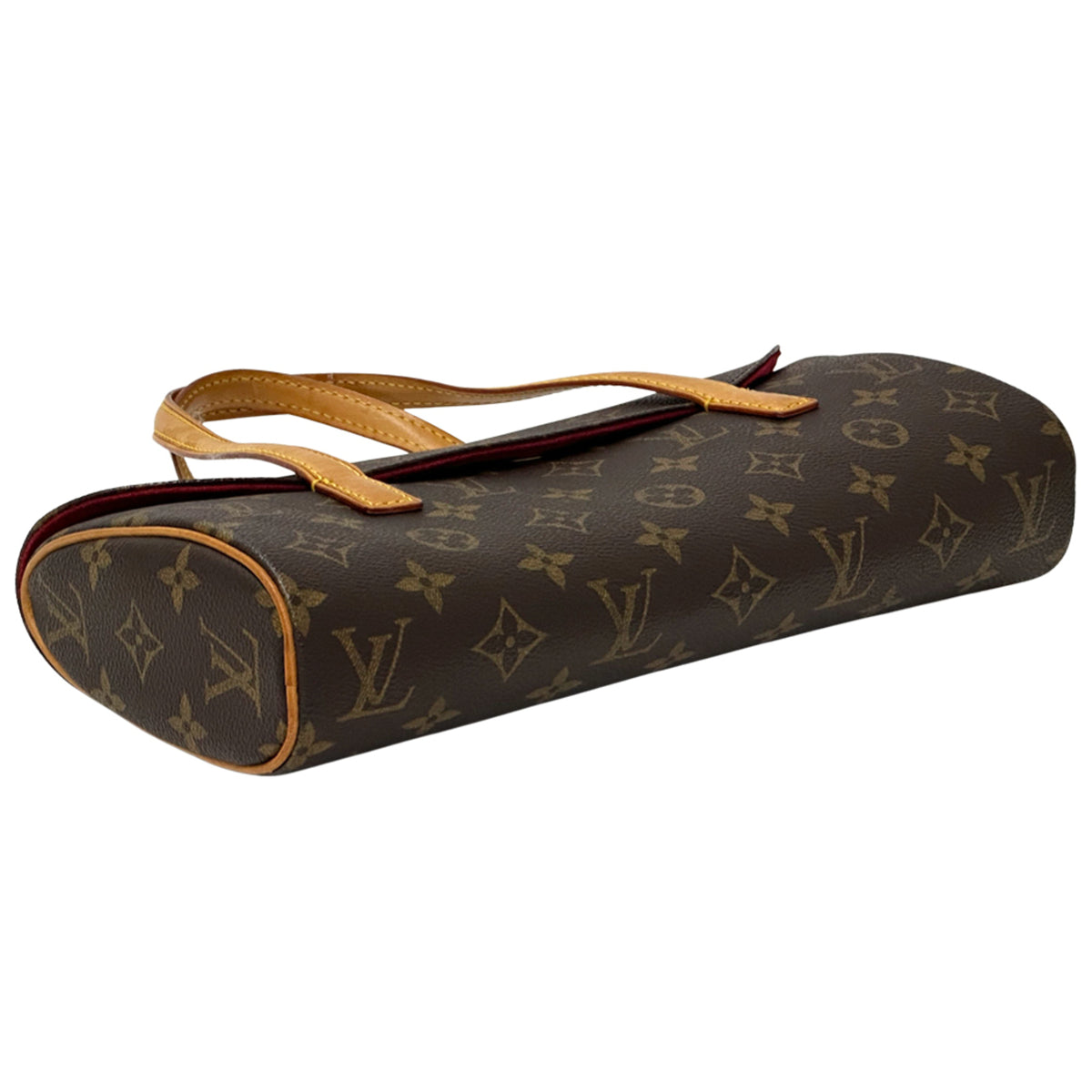 Louis Vuitton Brown Monogram Canvas Handbag (Pre-Owned)