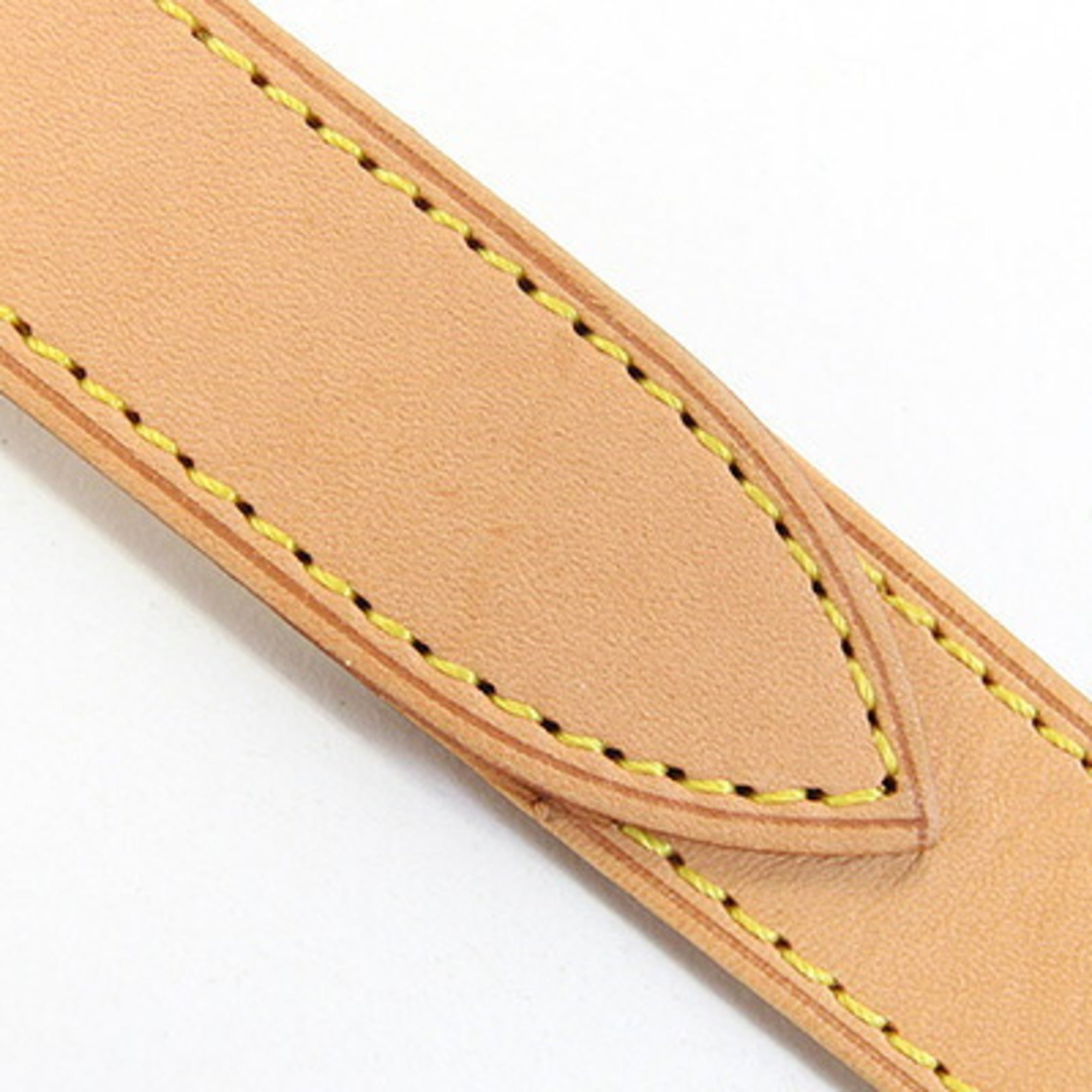Louis Vuitton Natural Leather Shoulder Bag (Pre-Owned)