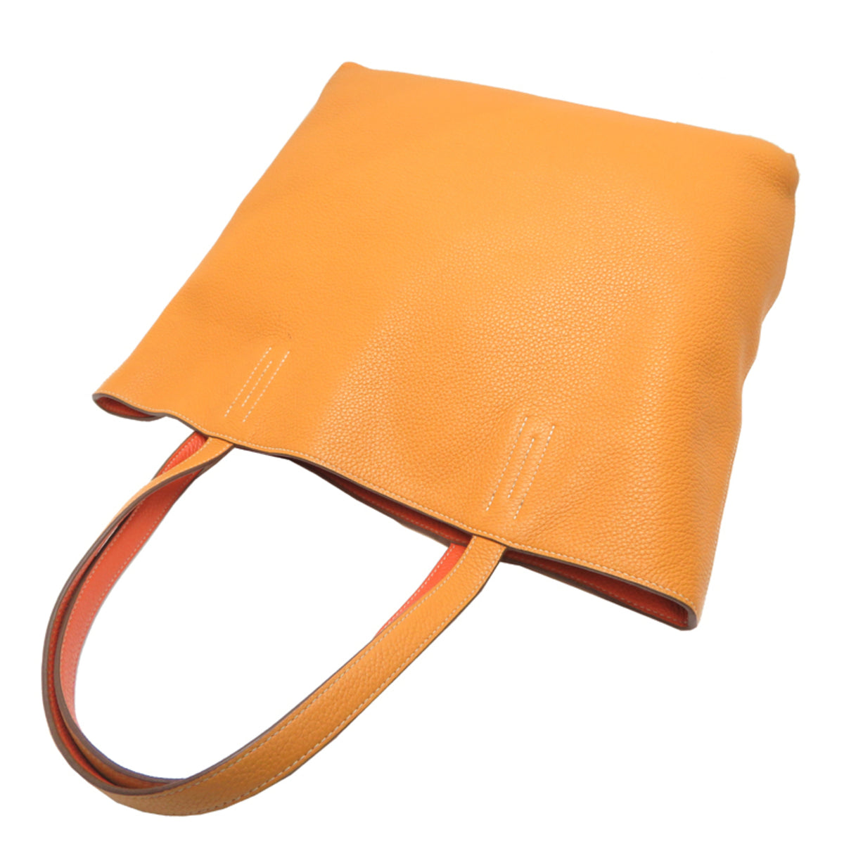 Hermes Orange Yellow Tote Bag (Pre-Owned)