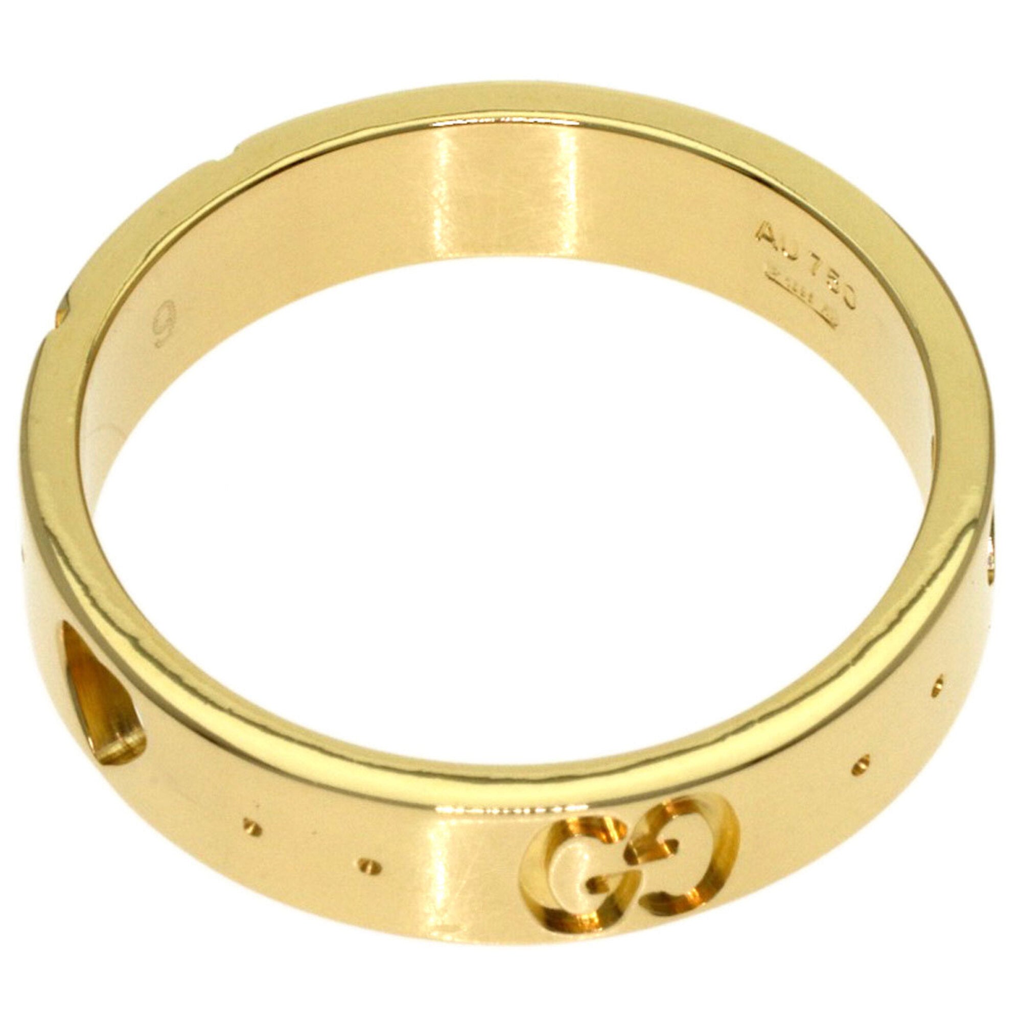 Gucci Yellow Gold (18K) Band Ring (Pre-Owned)