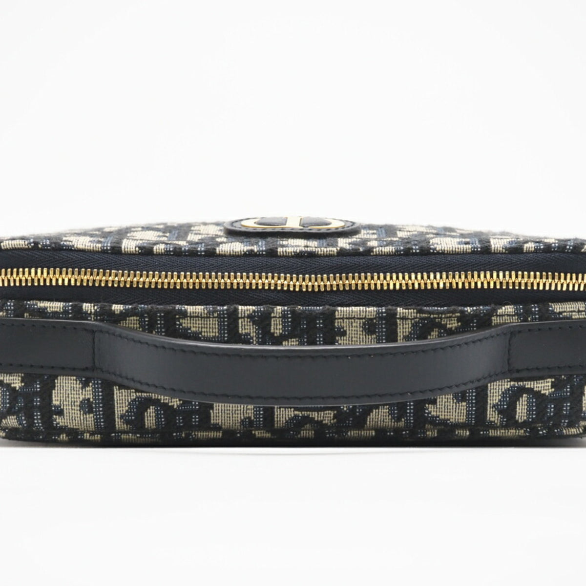 Christian Louboutin Navy Canvas Shoulder Bag (Pre-Owned)