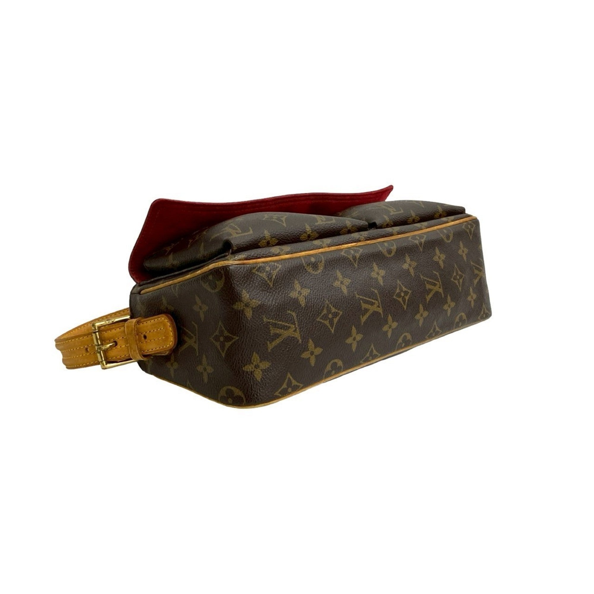 Louis Vuitton Brown Leather Shoulder Bag (Pre-Owned)