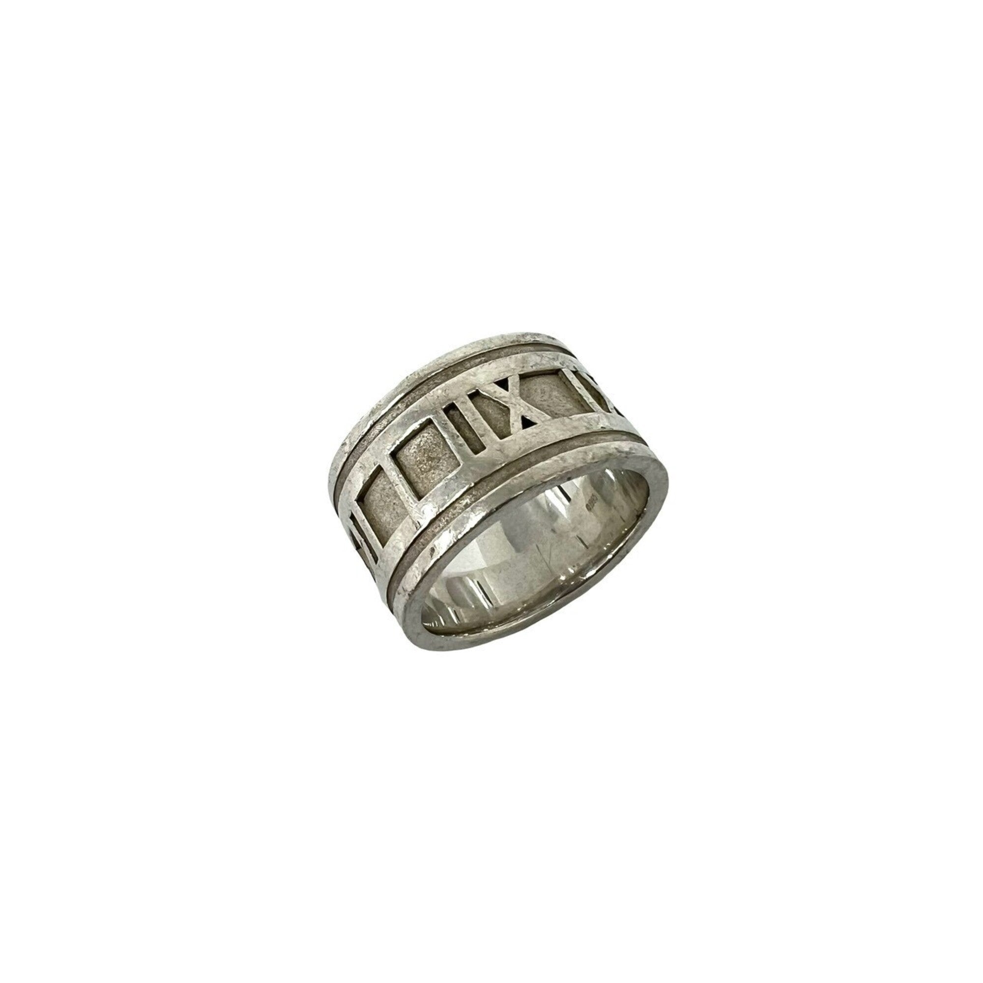Tiffany Silver Silver 925 Band Ring (Pre-Owned)