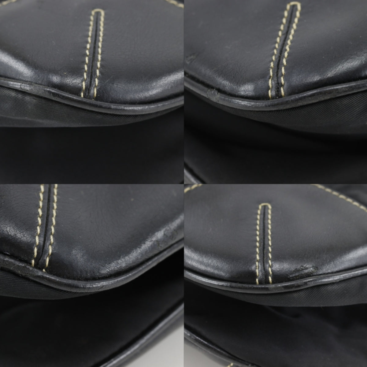 Prada Black Nylon Shoulder Bag (Pre-Owned)